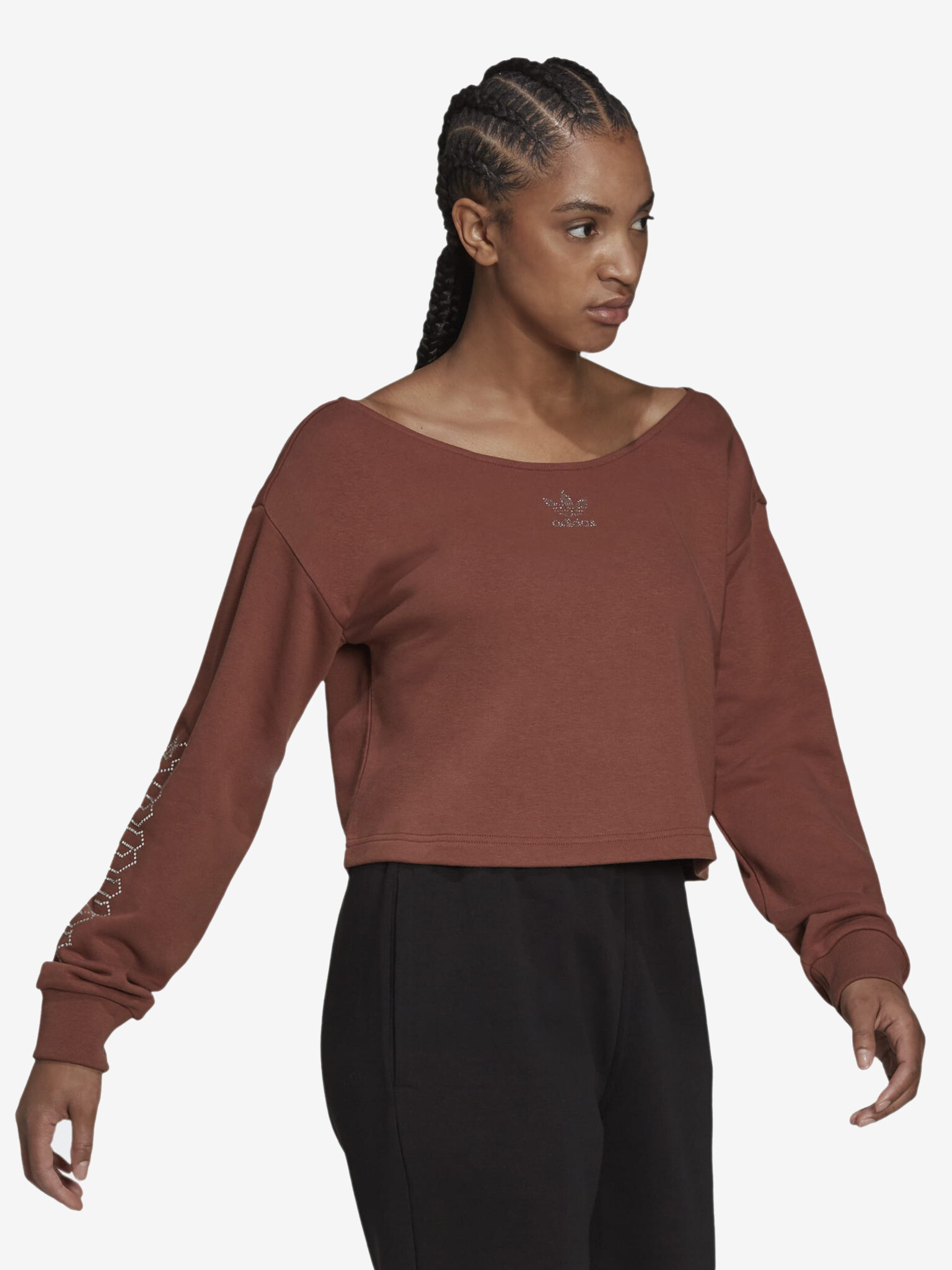 adidas Originals Slouchy Crop топ Kafyav - Pepit.bg