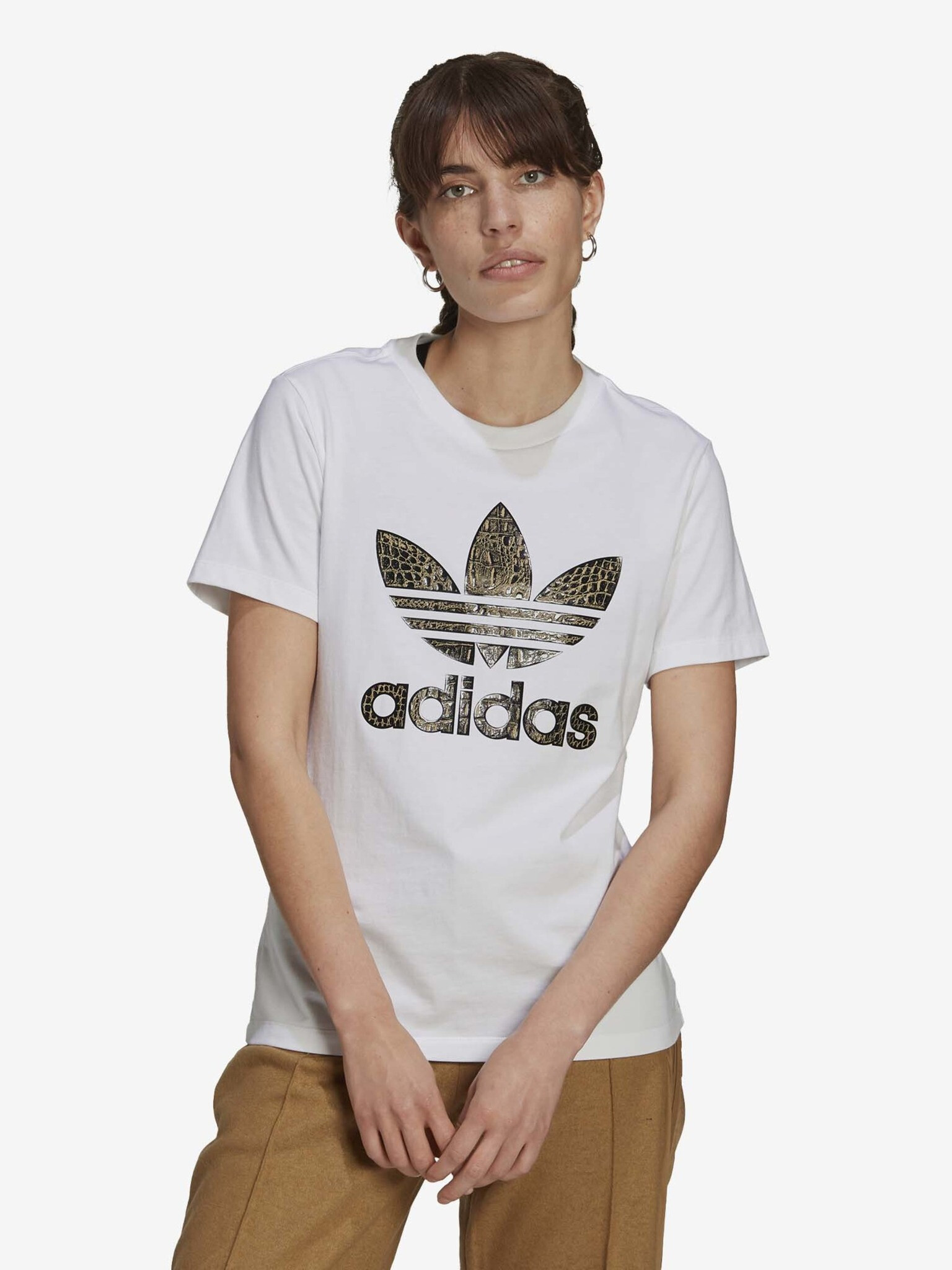 adidas Originals Tee T-shirt Byal - Pepit.bg