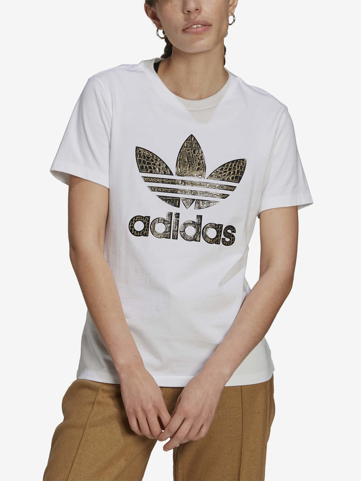 adidas Originals Tee T-shirt Byal - Pepit.bg