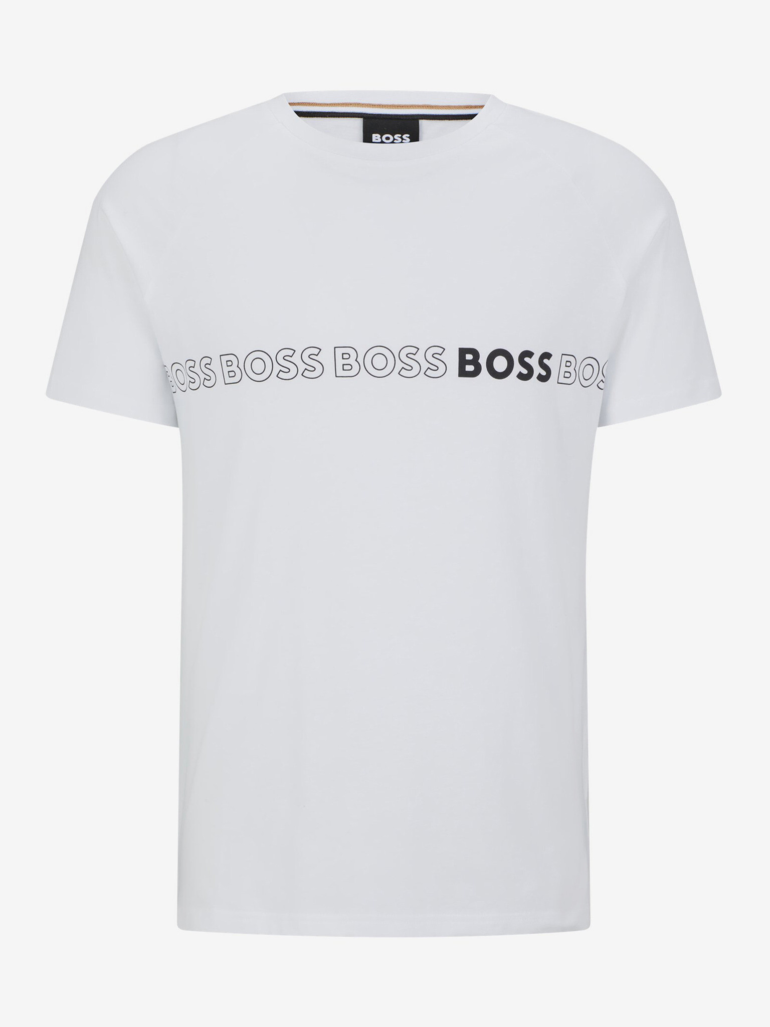 BOSS T-shirt Byal - Pepit.bg