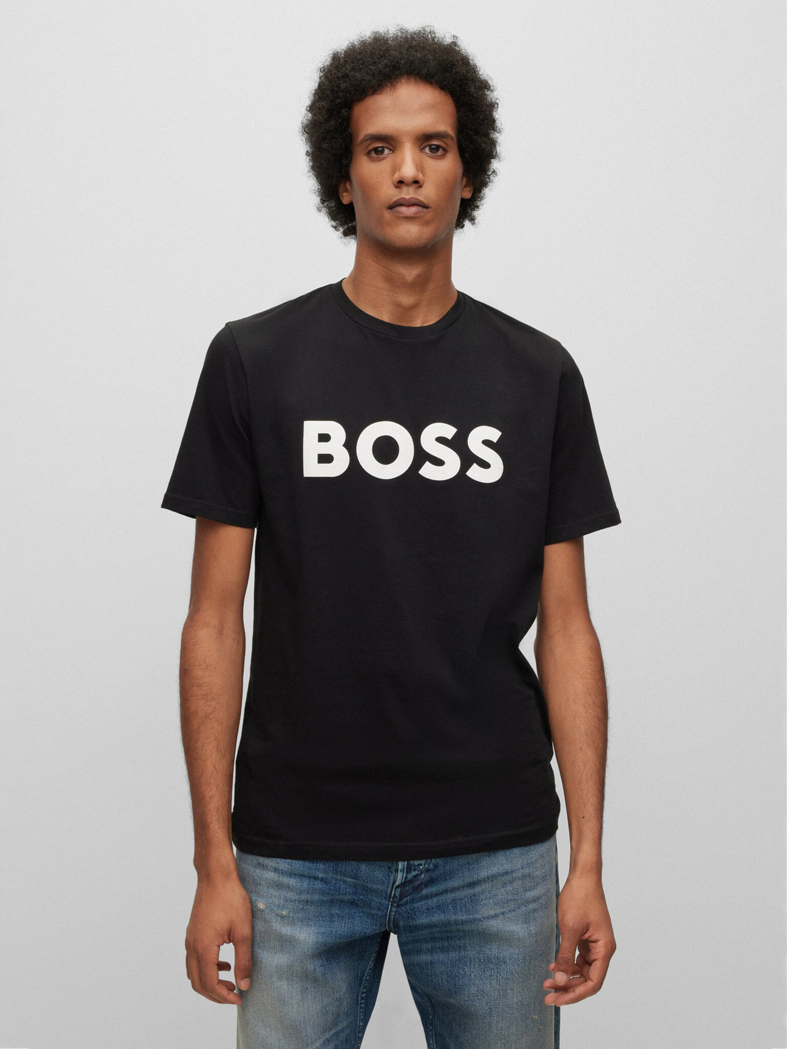 BOSS T-shirt Cheren - Pepit.bg