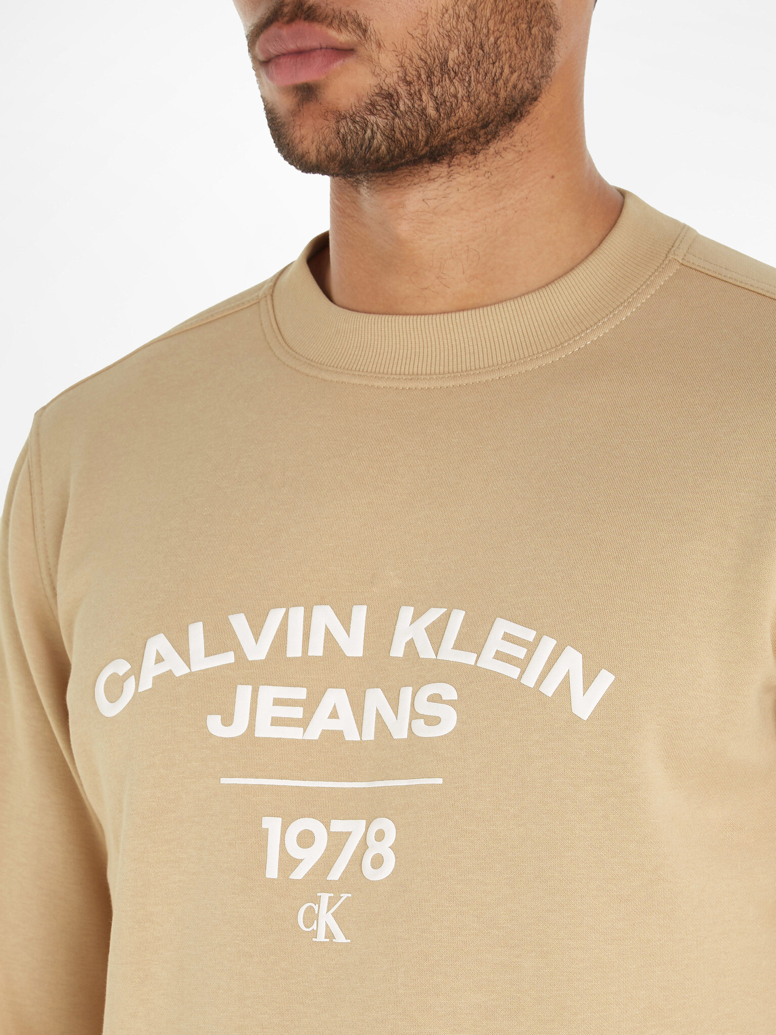 Calvin Klein Jeans Пуловер Bezhov - Pepit.bg