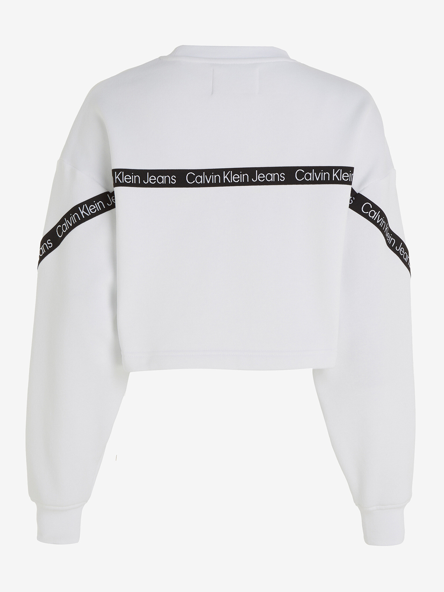 Calvin Klein Jeans Sweatshirt Byal - Pepit.bg