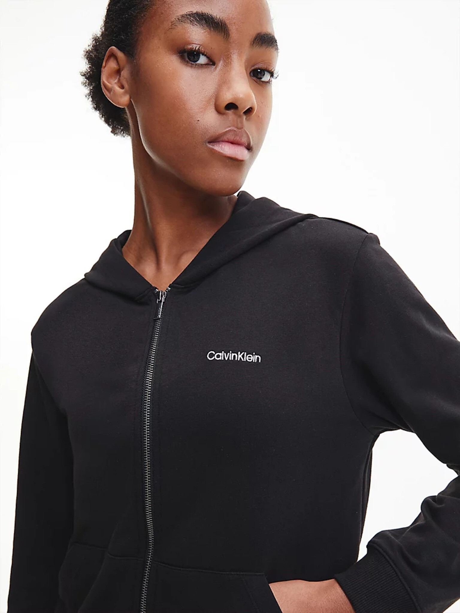 Calvin Klein Jeans Sweatshirt Cheren - Pepit.bg