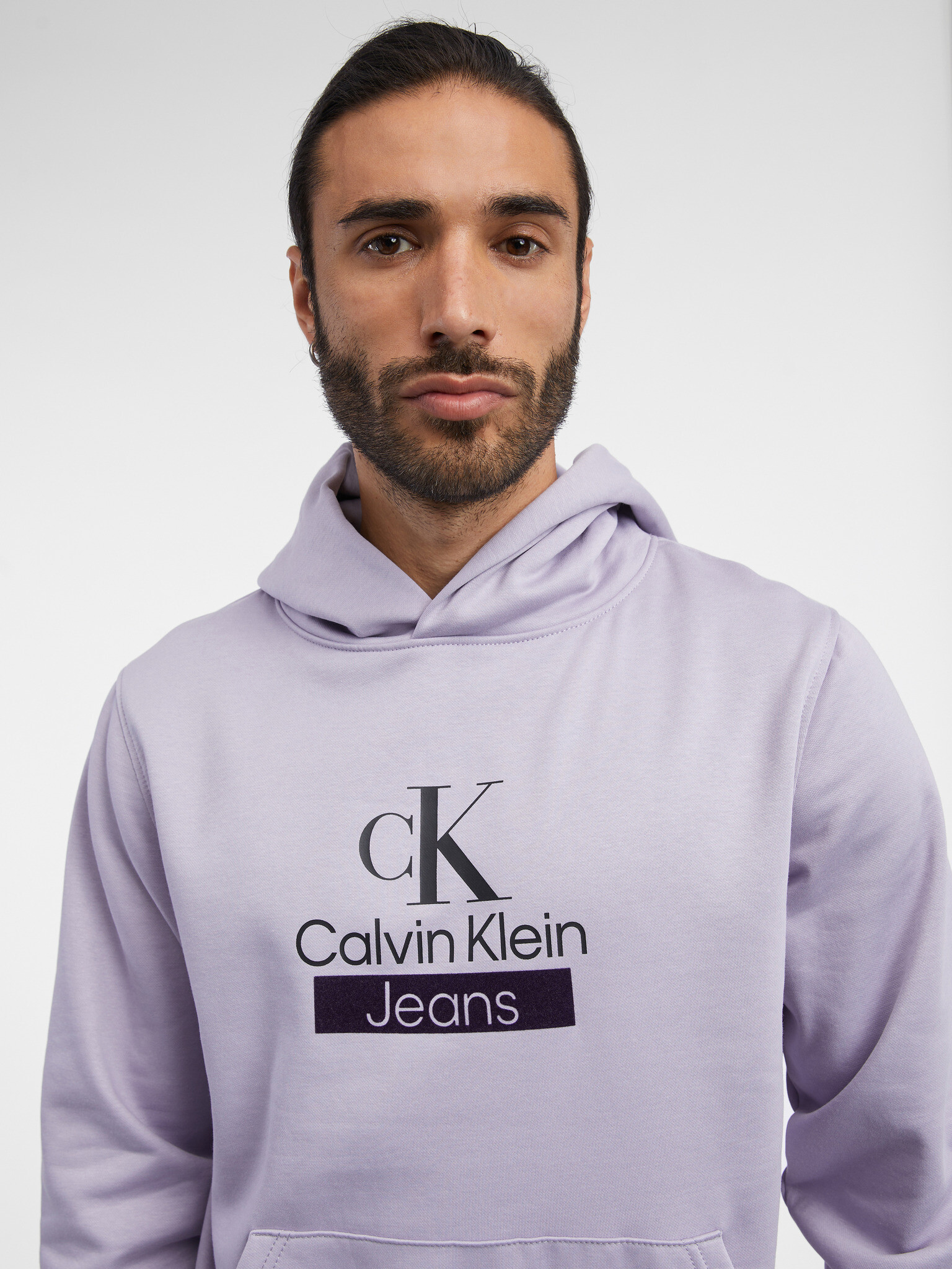 Calvin Klein Jeans Sweatshirt Lilav - Pepit.bg