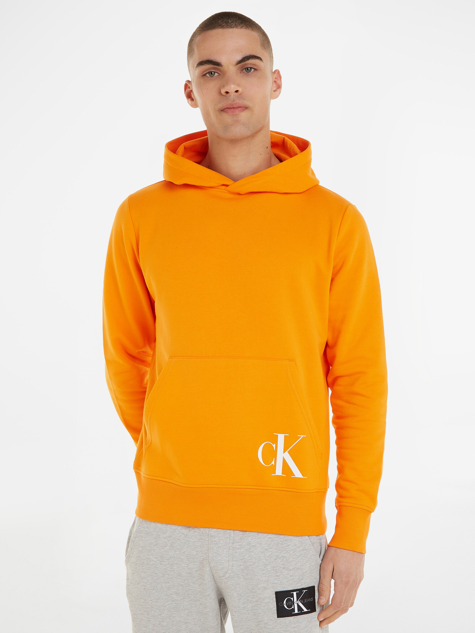 Calvin Klein Jeans Sweatshirt Oranzhev - Pepit.bg