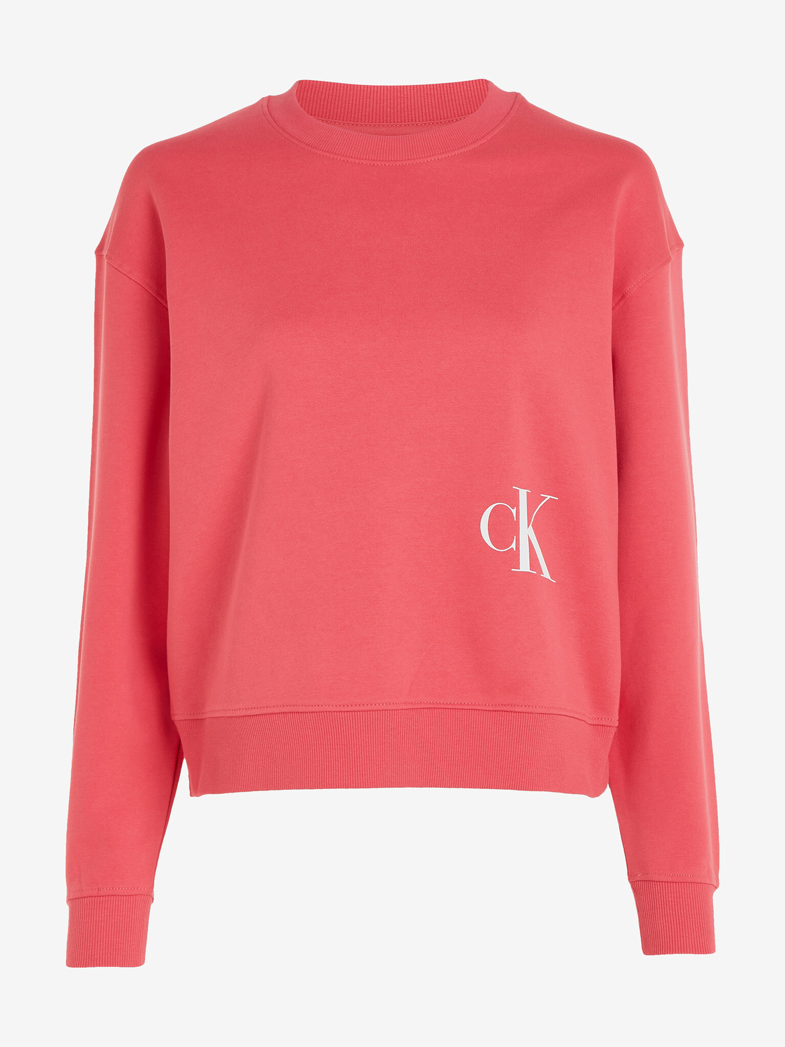 Calvin Klein Jeans Sweatshirt Rozov - Pepit.bg