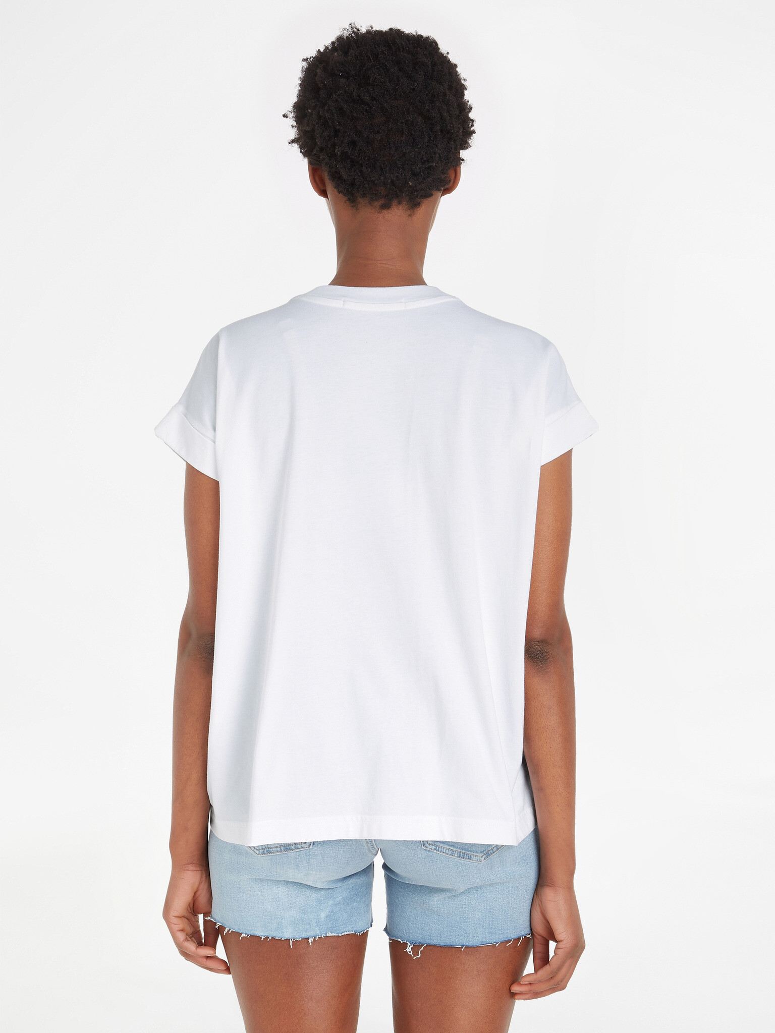 Calvin Klein Jeans T-shirt Byal - Pepit.bg