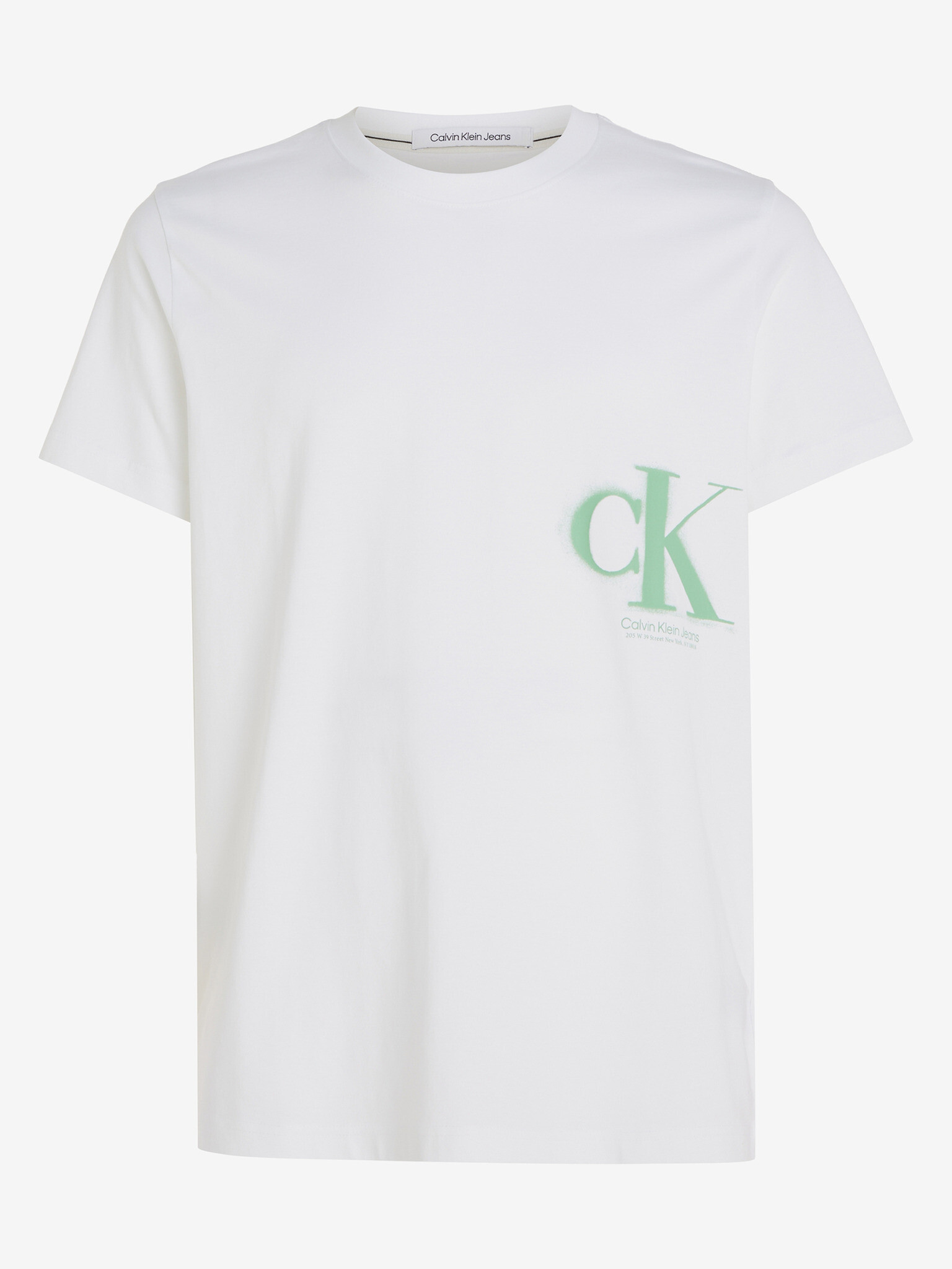 Calvin Klein Jeans T-shirt Byal - Pepit.bg