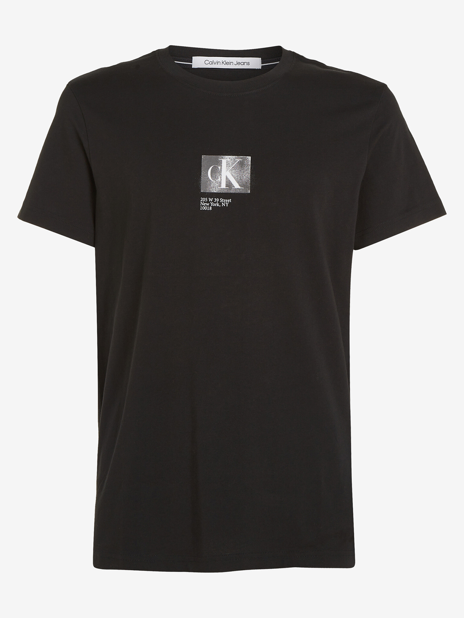 Calvin Klein Jeans T-shirt Cheren - Pepit.bg