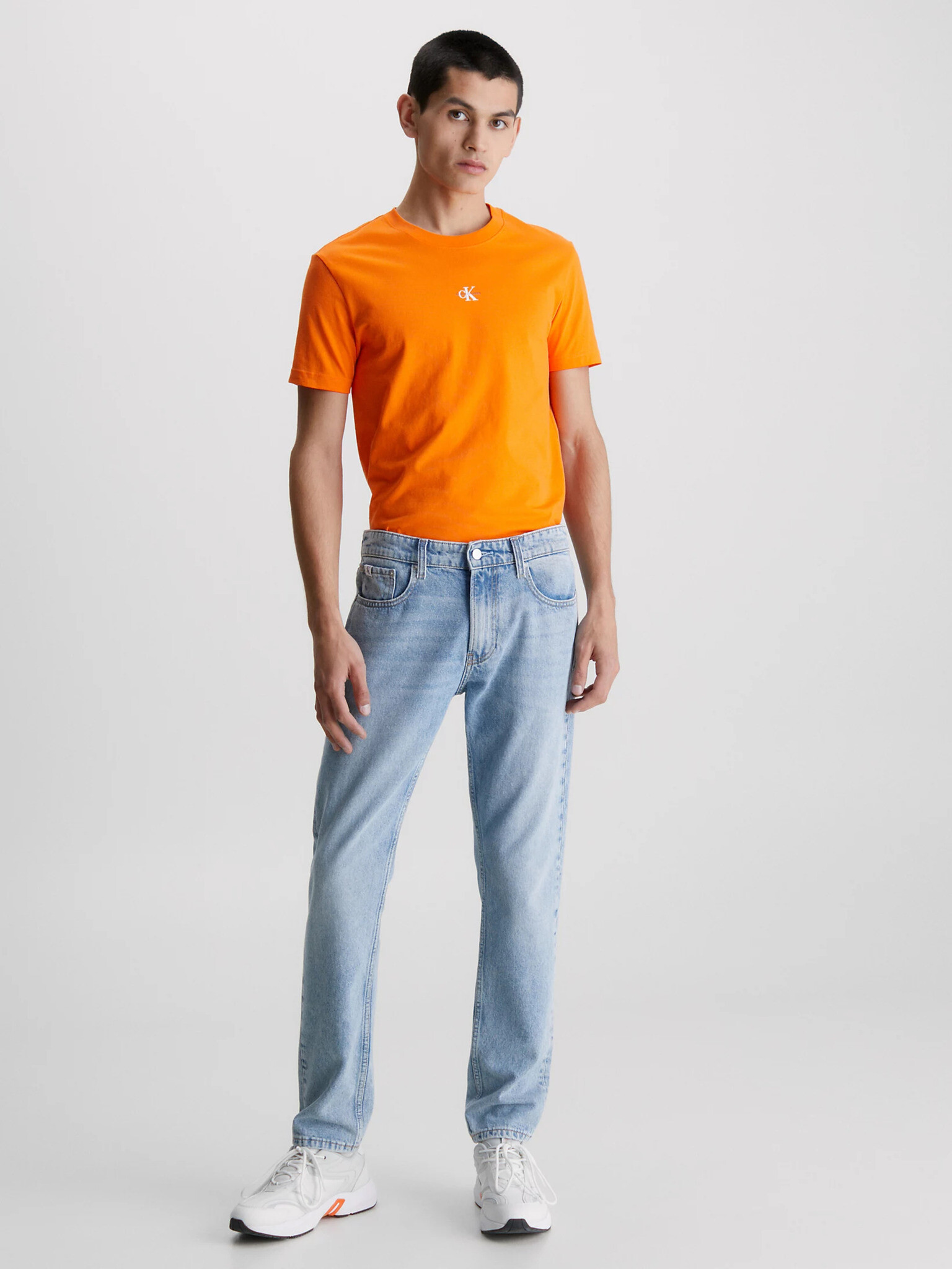 Calvin Klein Jeans T-shirt Oranzhev - Pepit.bg