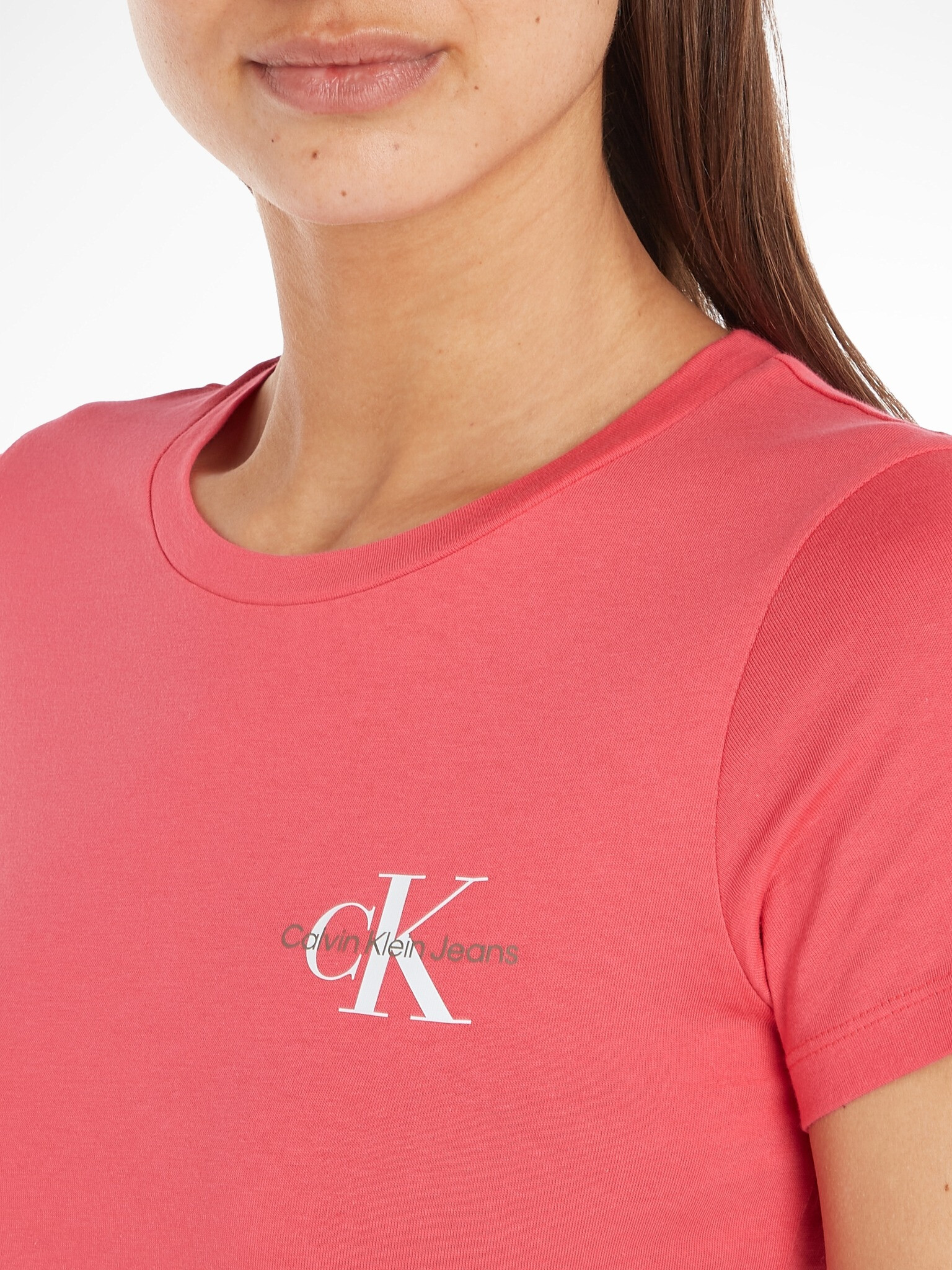 Calvin Klein Jeans Тениска 2 бр Byal - Pepit.bg