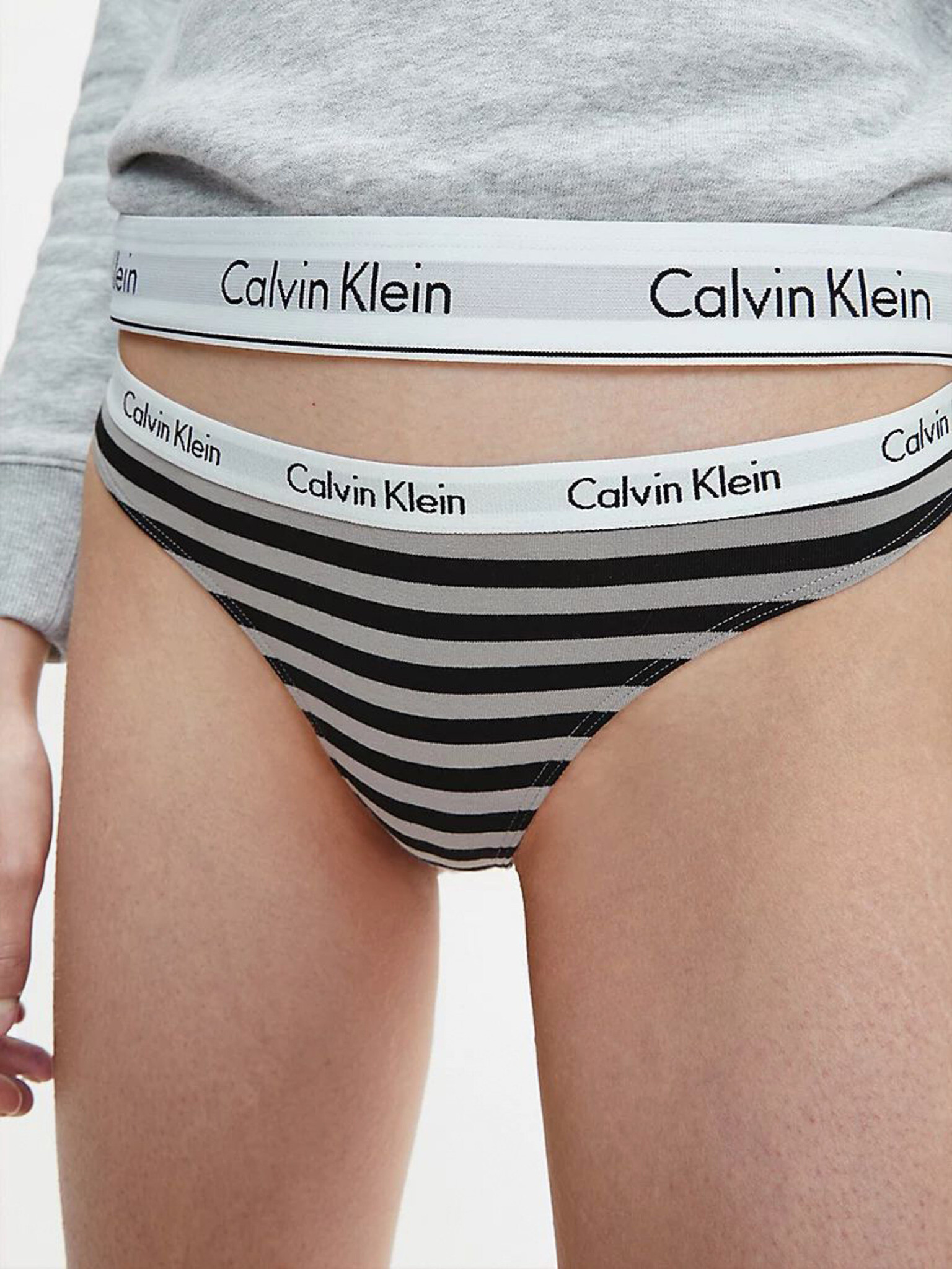 Calvin Klein Underwear Бикини Siv - Pepit.bg