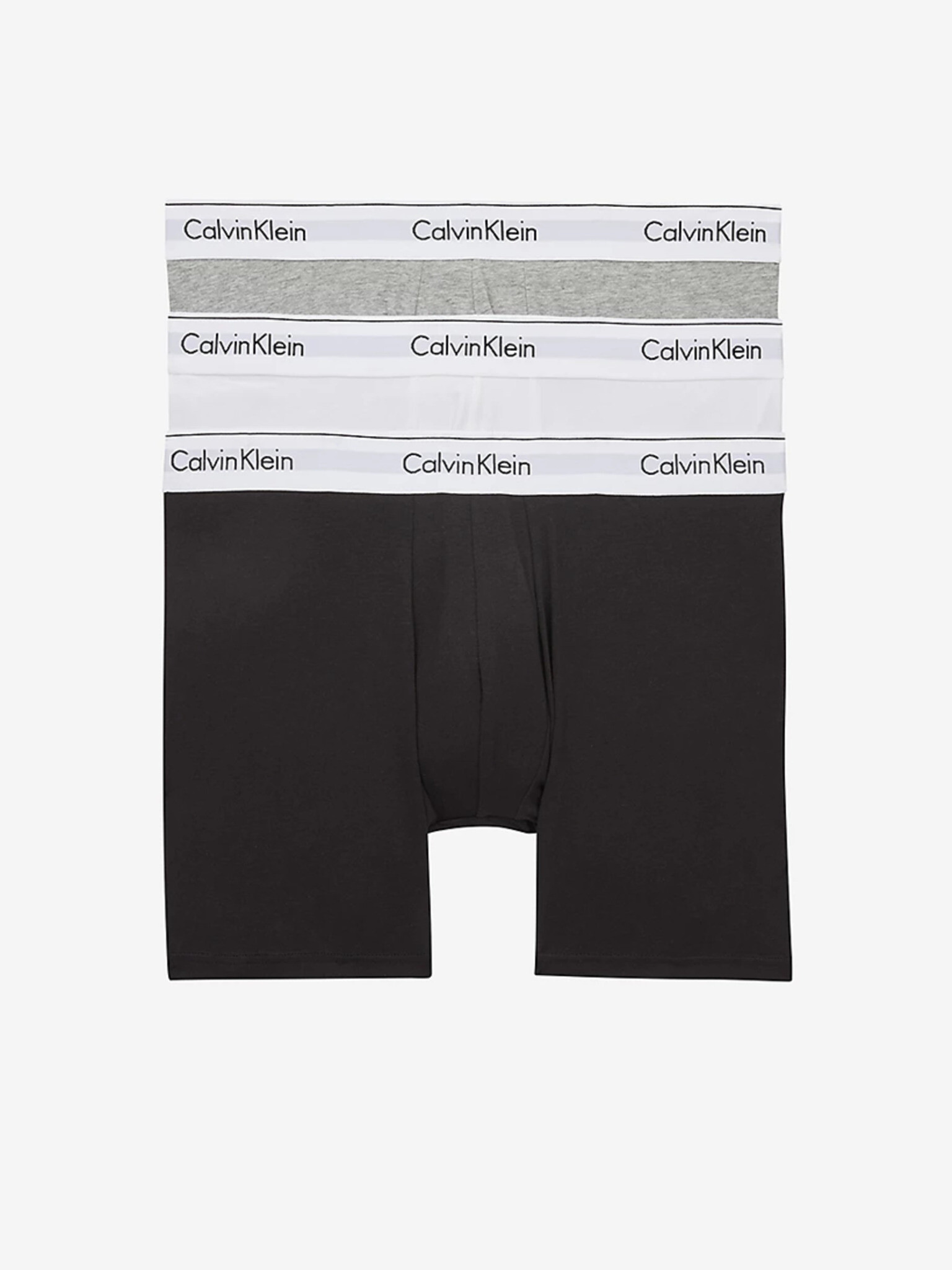 Calvin Klein Underwear Боксерки 3 броя Cheren - Pepit.bg