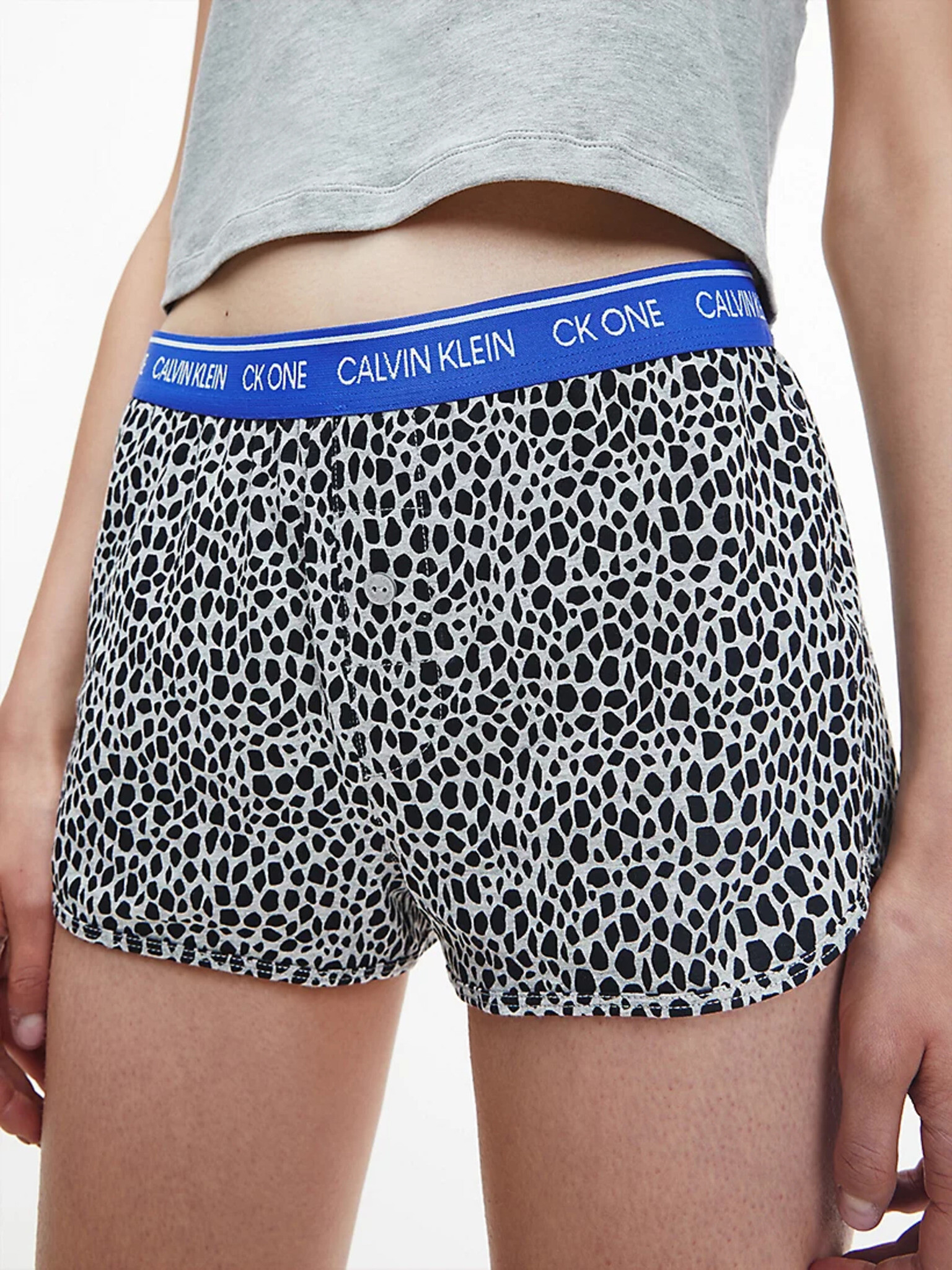 Calvin Klein Underwear Pyjama Siv - Pepit.bg