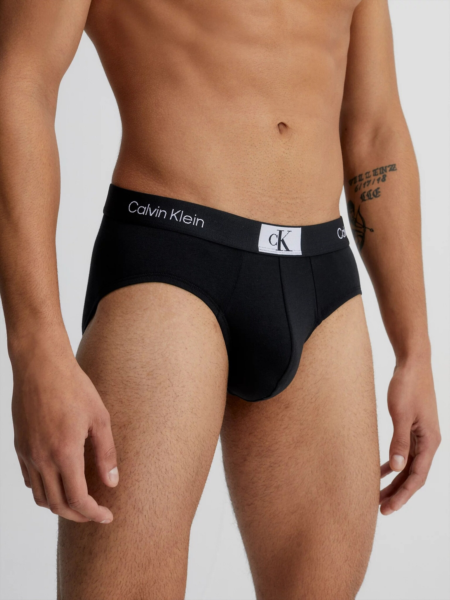 Calvin Klein Underwear Слипове 3 броя Cheren - Pepit.bg