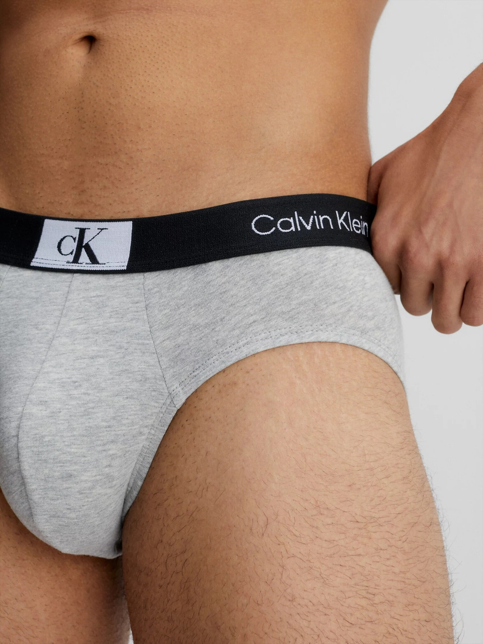 Calvin Klein Underwear Слипове 3 броя Cheren - Pepit.bg