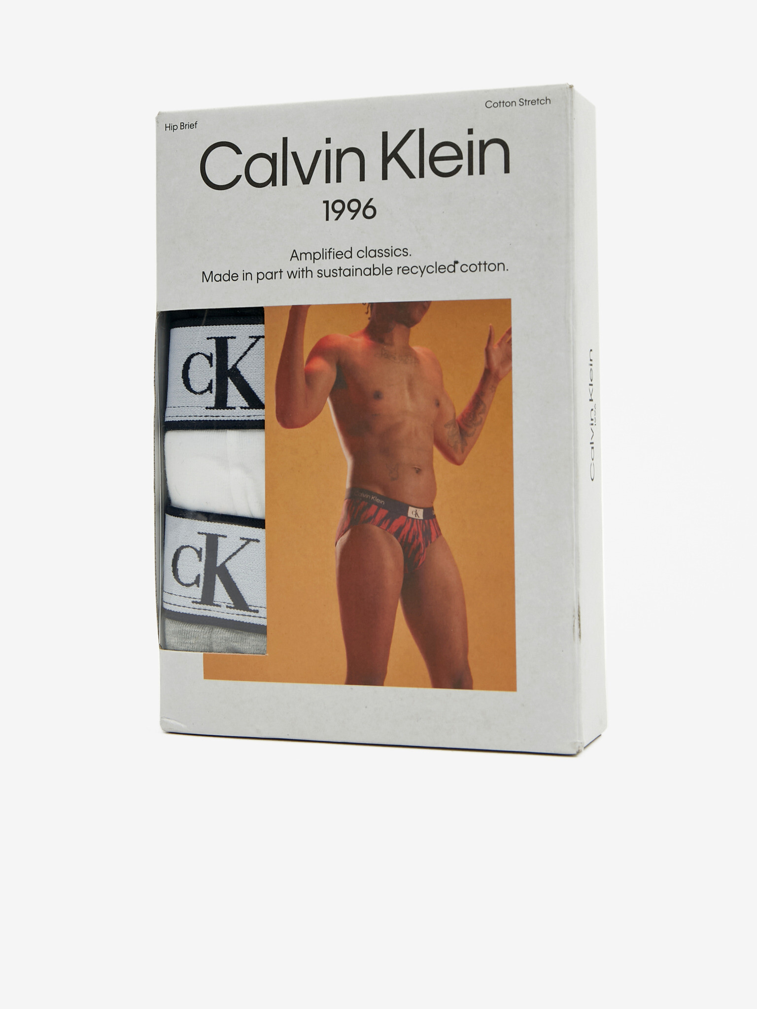 Calvin Klein Underwear Слипове 3 броя Cheren - Pepit.bg