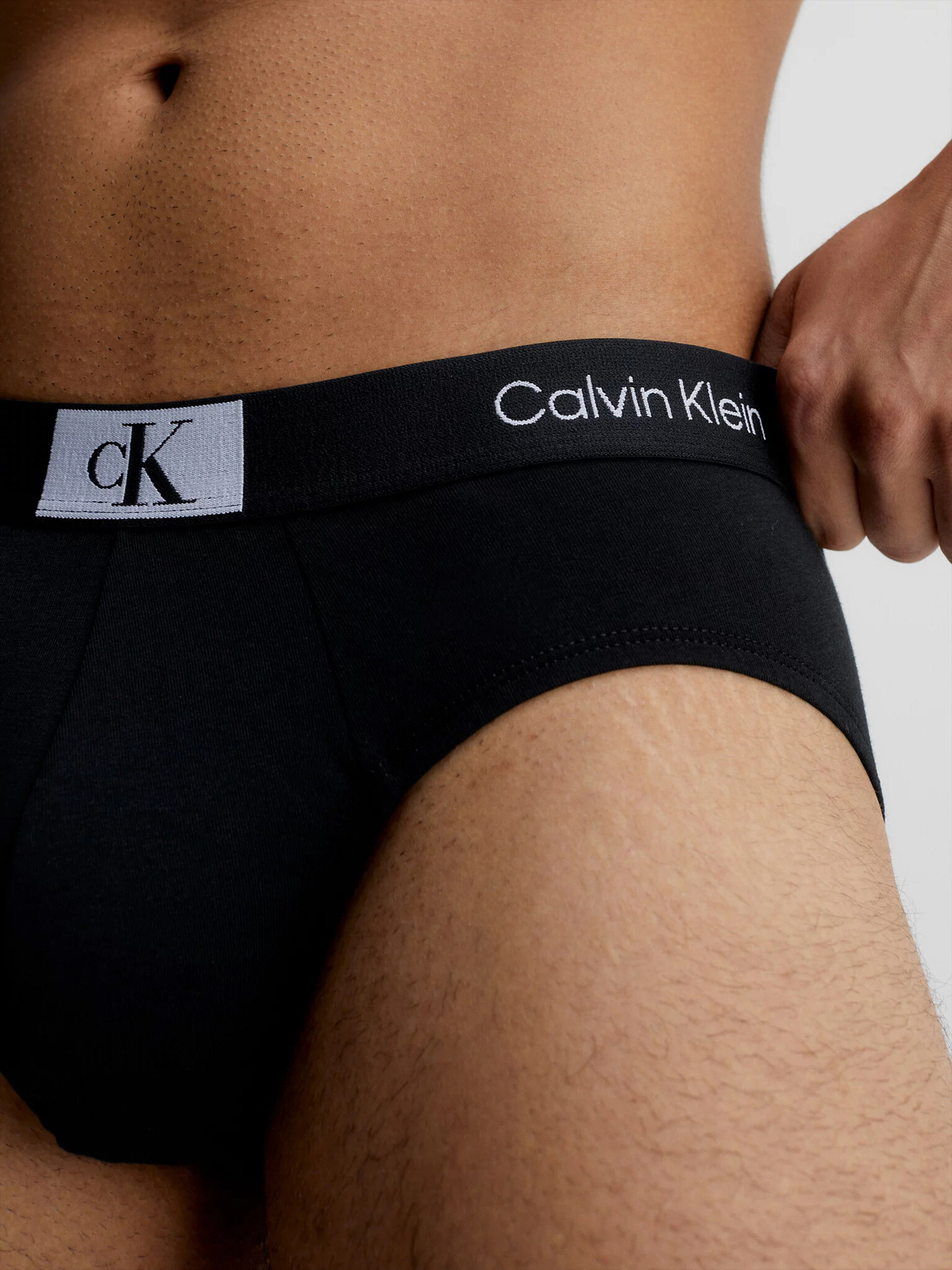 Calvin Klein Underwear Слипове Cheren - Pepit.bg