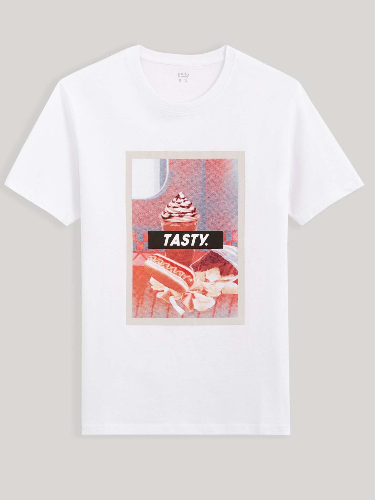 Celio Berelax T-shirt Byal - Pepit.bg