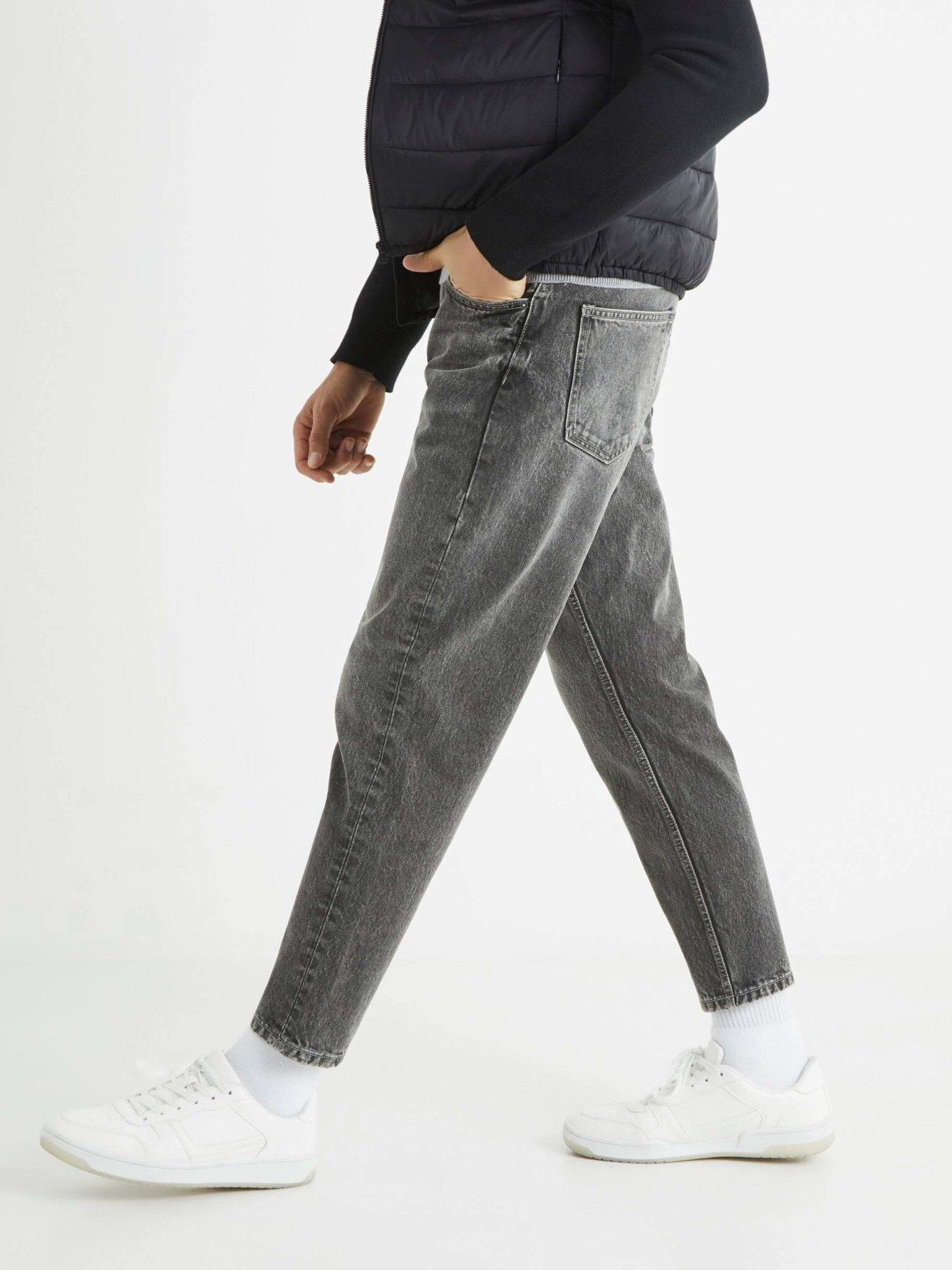 Celio C85 Borelax Jeans Siv - Pepit.bg