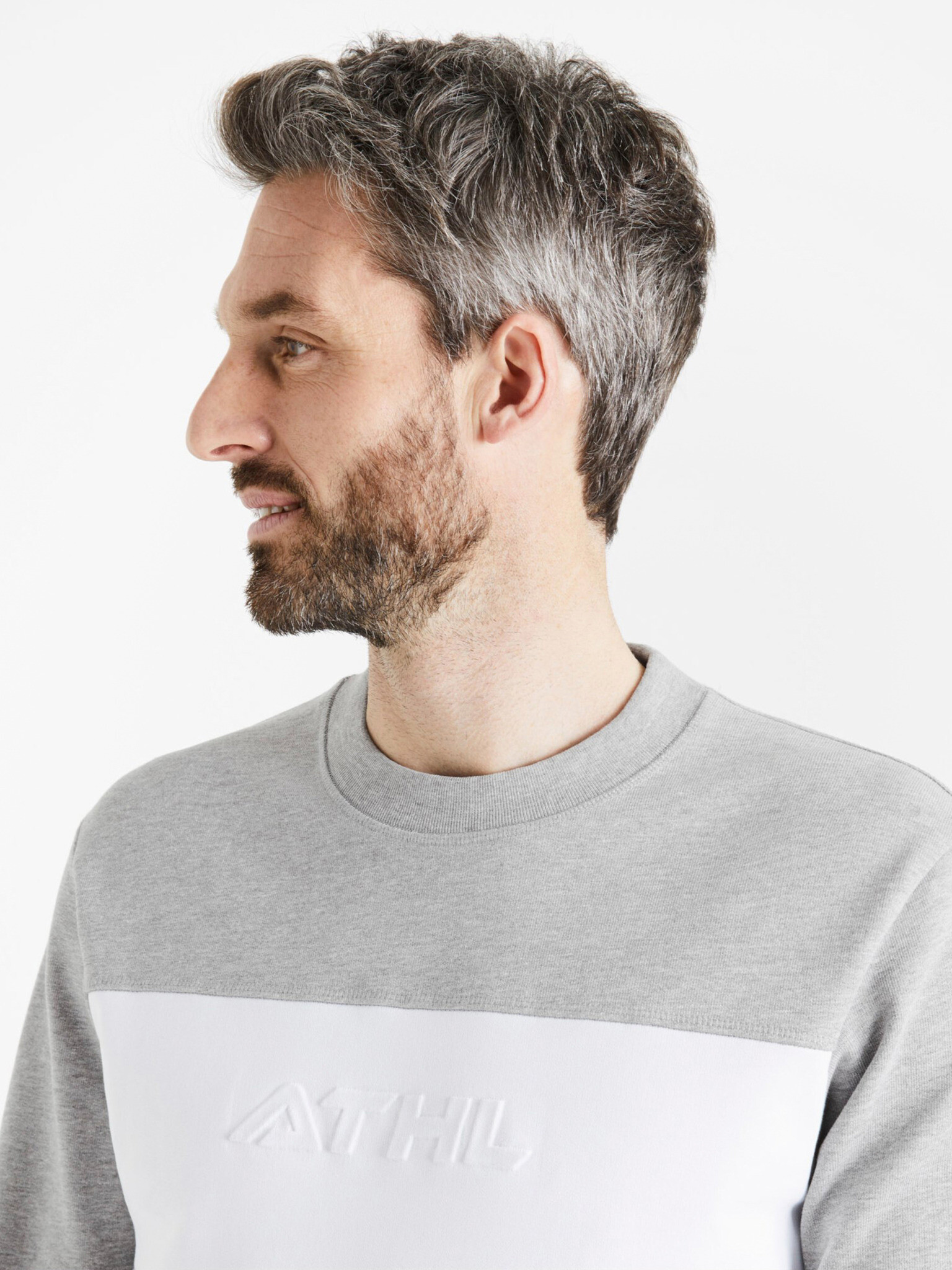 Celio Deatle Sweatshirt Siv - Pepit.bg