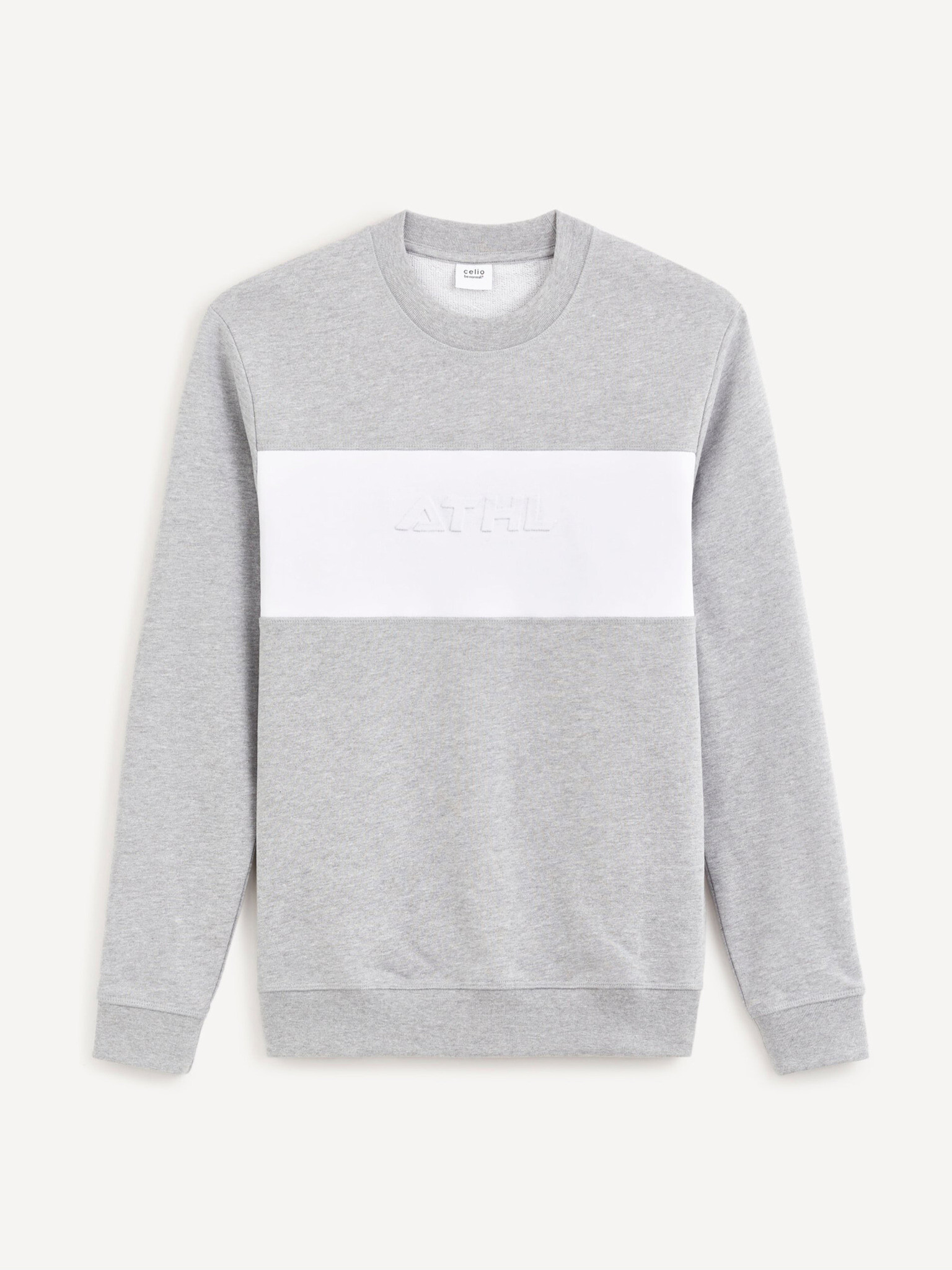 Celio Deatle Sweatshirt Siv - Pepit.bg