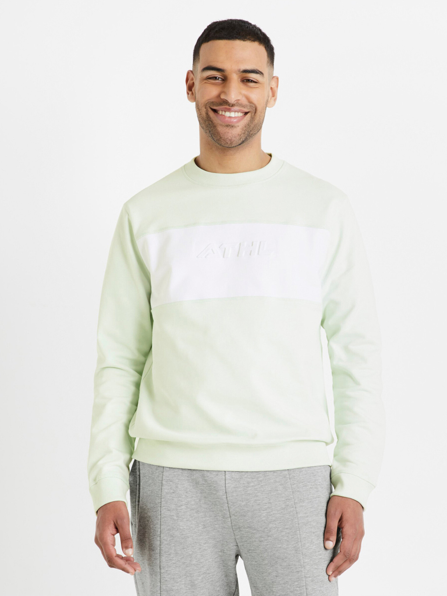 Celio Deatle Sweatshirt Zelen - Pepit.bg