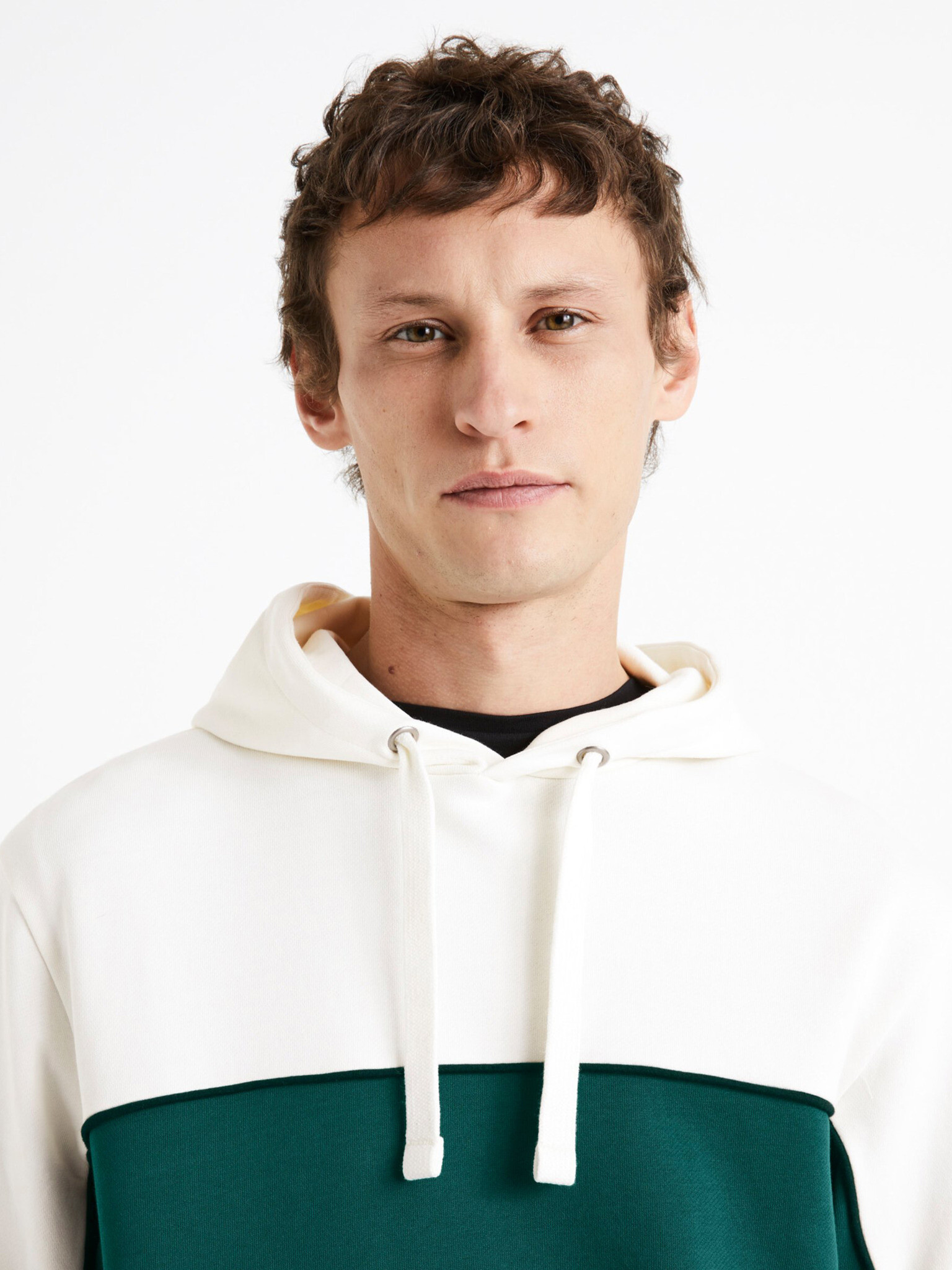 Celio Debiding Sweatshirt Zelen - Pepit.bg