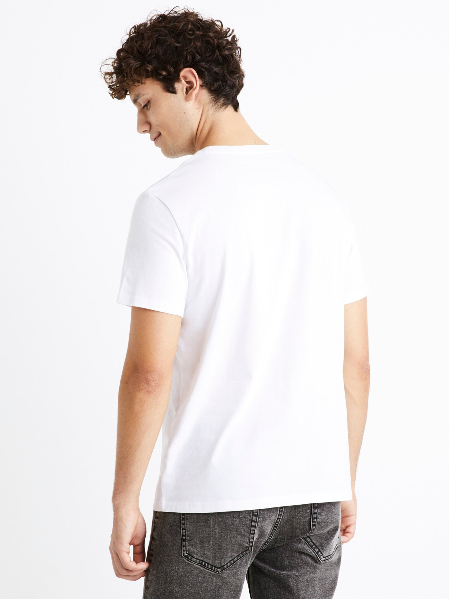 Celio Debreaki T-shirt Byal - Pepit.bg