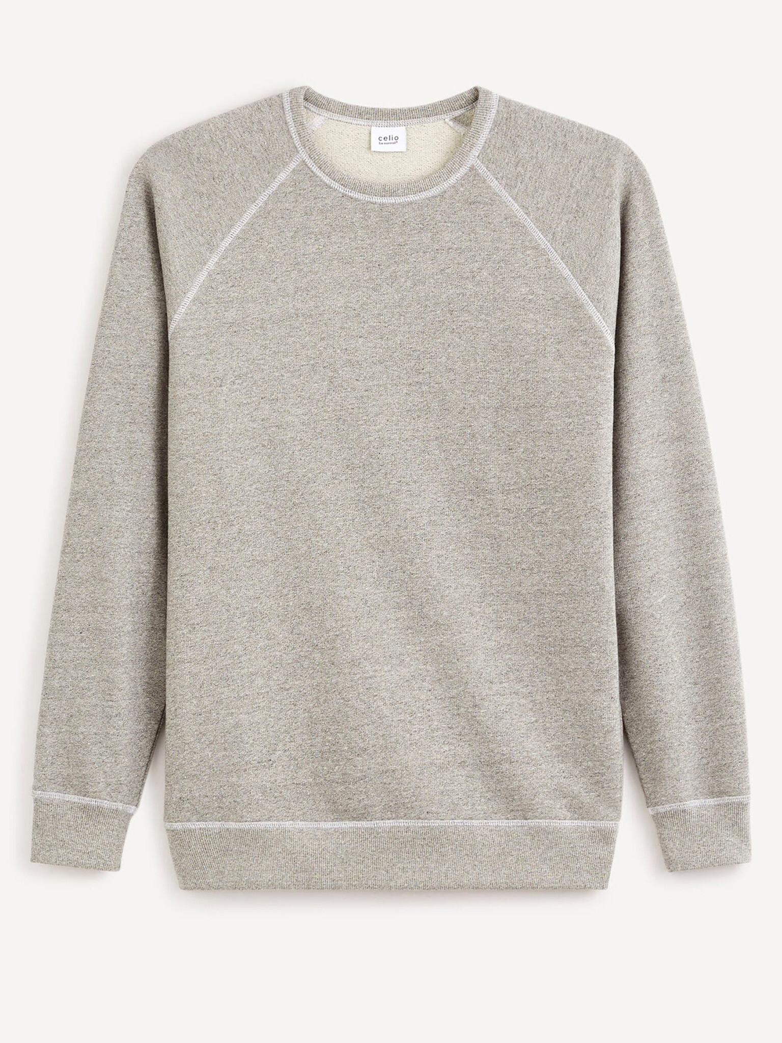 Celio Degood Sweatshirt Siv - Pepit.bg