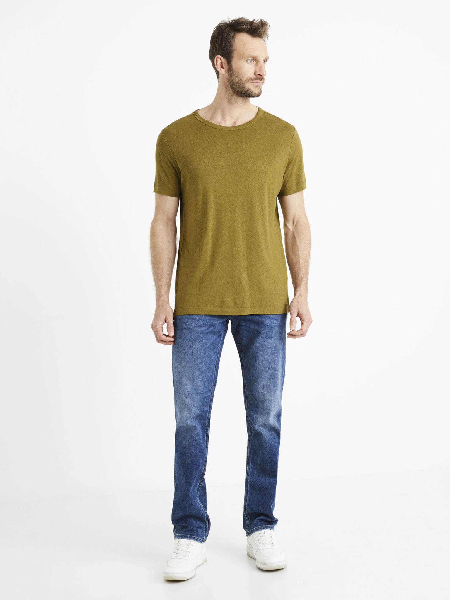 Celio Delinja T-shirt Zelen - Pepit.bg