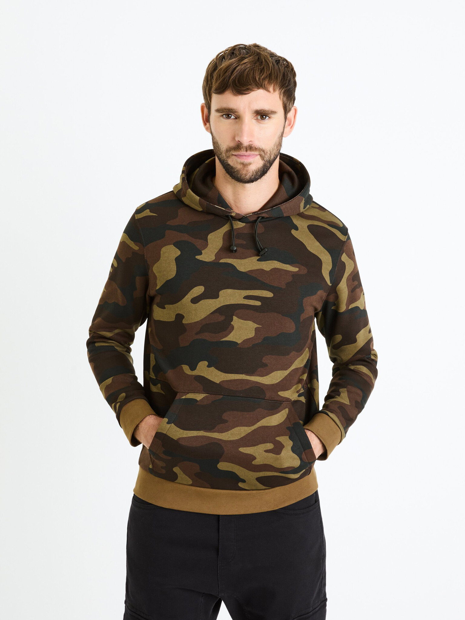 Celio Felastmin Sweatshirt Kafyav - Pepit.bg