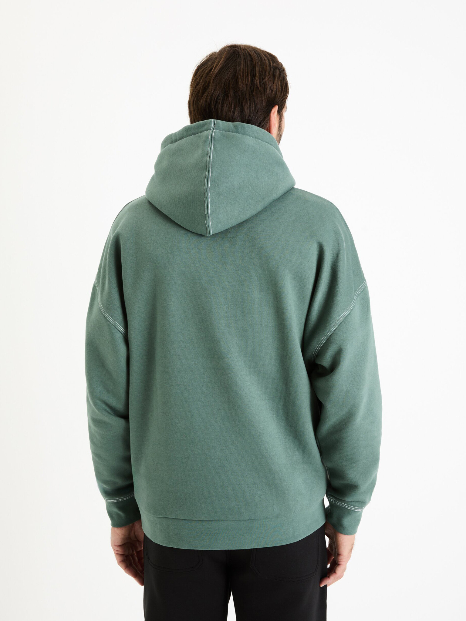 Celio Festitcho Sweatshirt Zelen - Pepit.bg