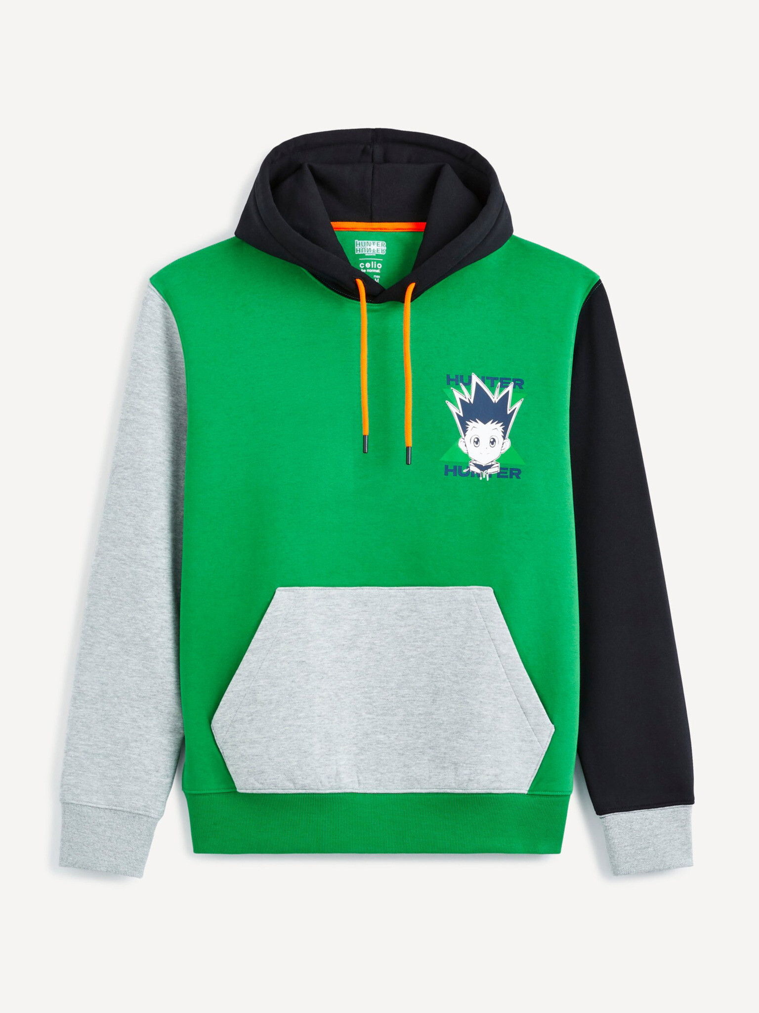 Celio Hunter x Hunter Sweatshirt Zelen - Pepit.bg