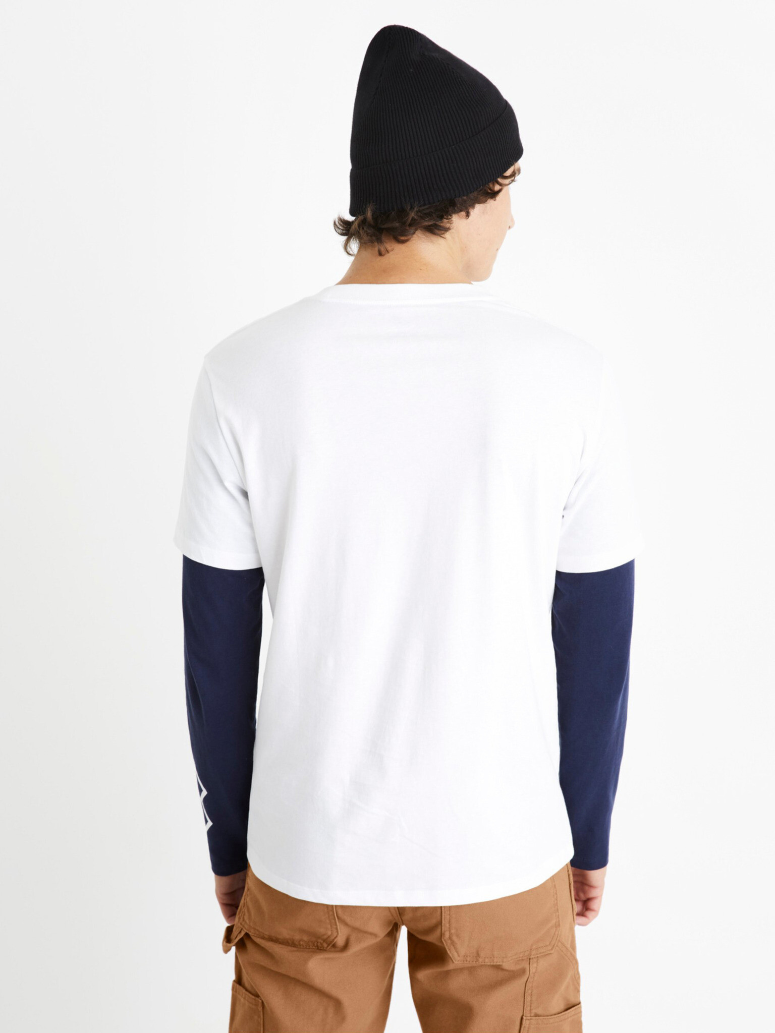 Celio Hunter x Hunter T-shirt Byal - Pepit.bg