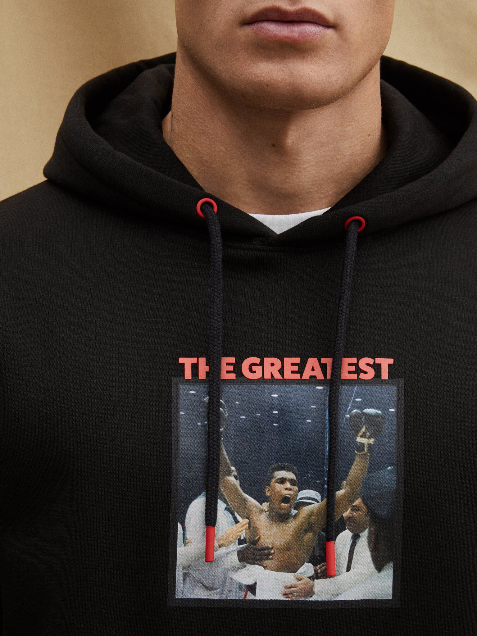 Celio Muhammad Ali Sweatshirt Cheren - Pepit.bg