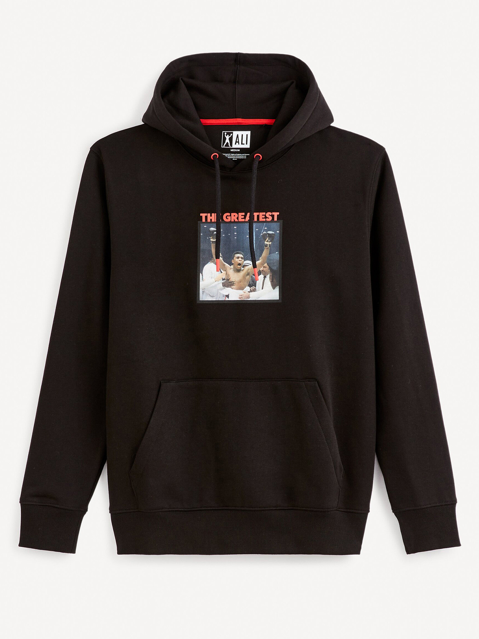 Celio Muhammad Ali Sweatshirt Cheren - Pepit.bg