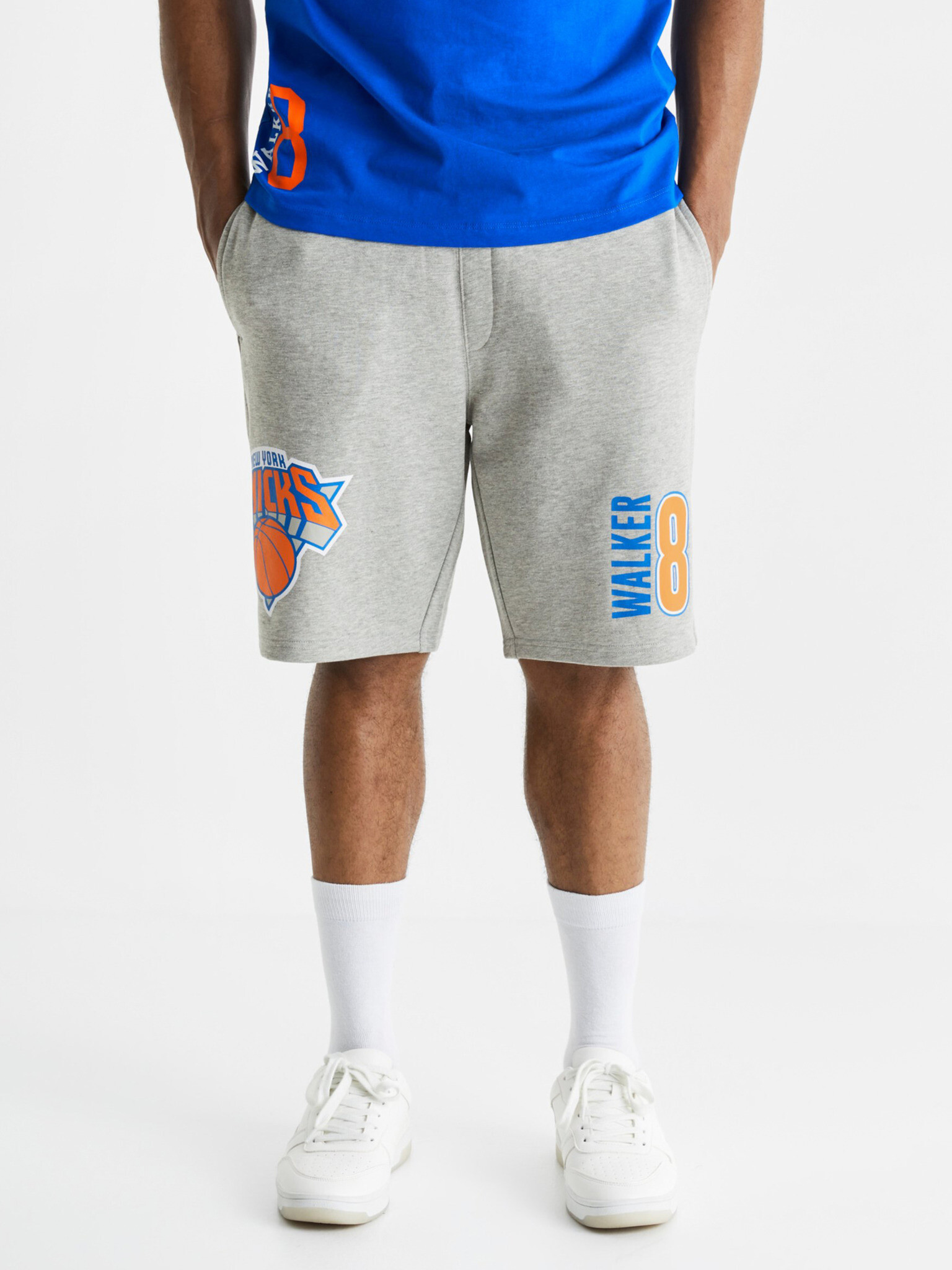 Celio NBA N.Y. Knicks Къси панталони Siv - Pepit.bg