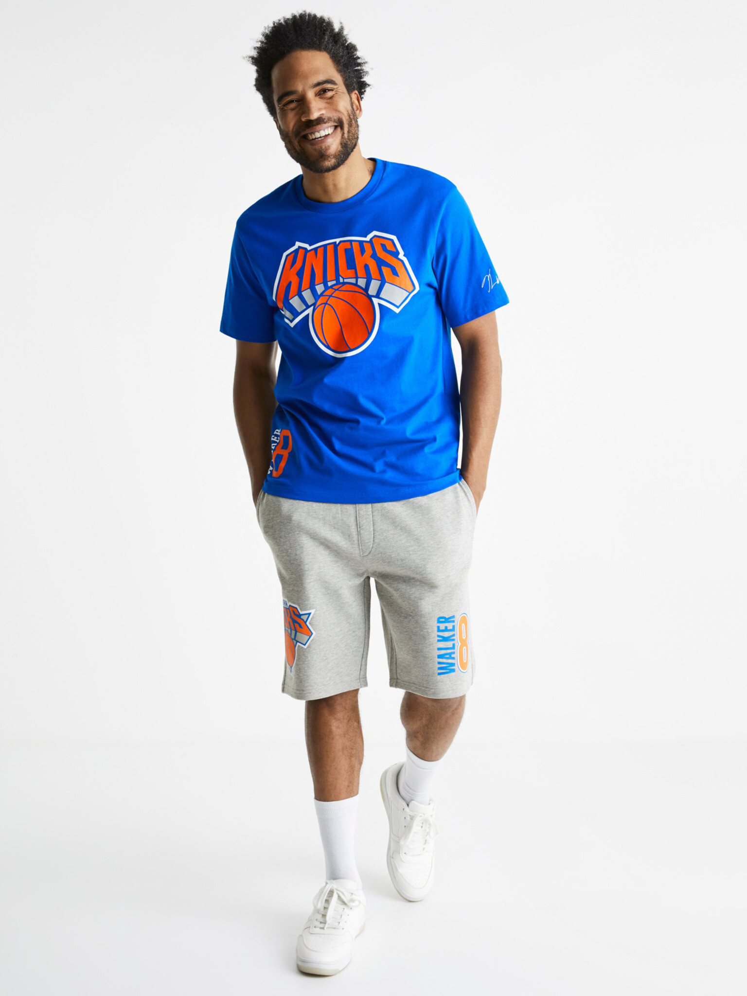 Celio NBA N.Y. Knicks Къси панталони Siv - Pepit.bg