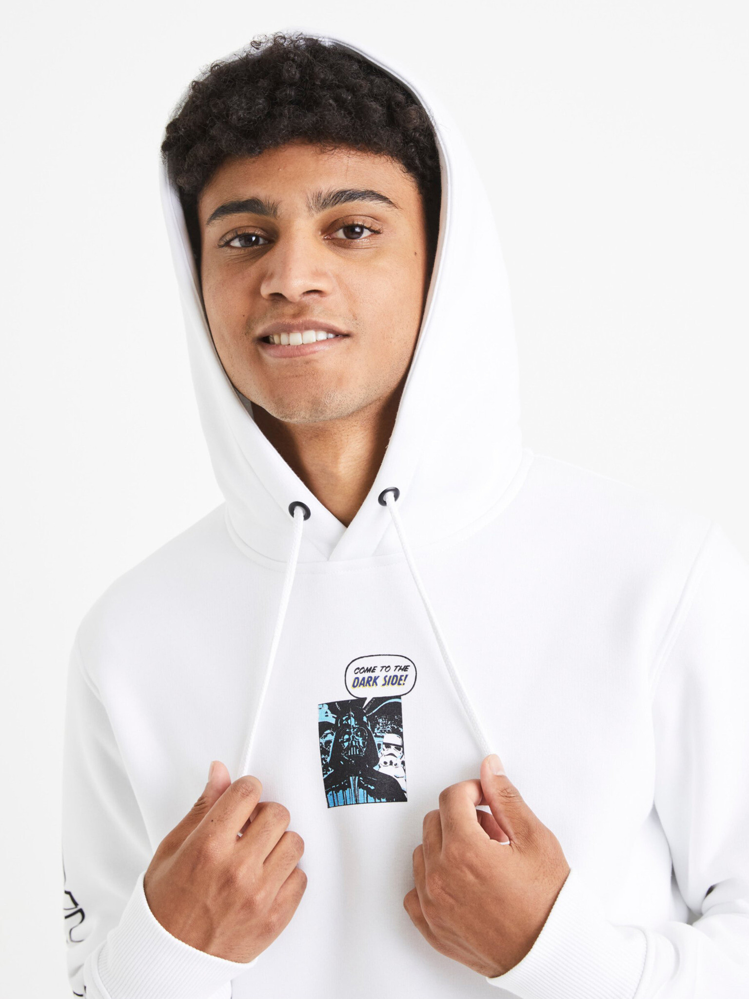 Celio Star Wars Sweatshirt Byal - Pepit.bg