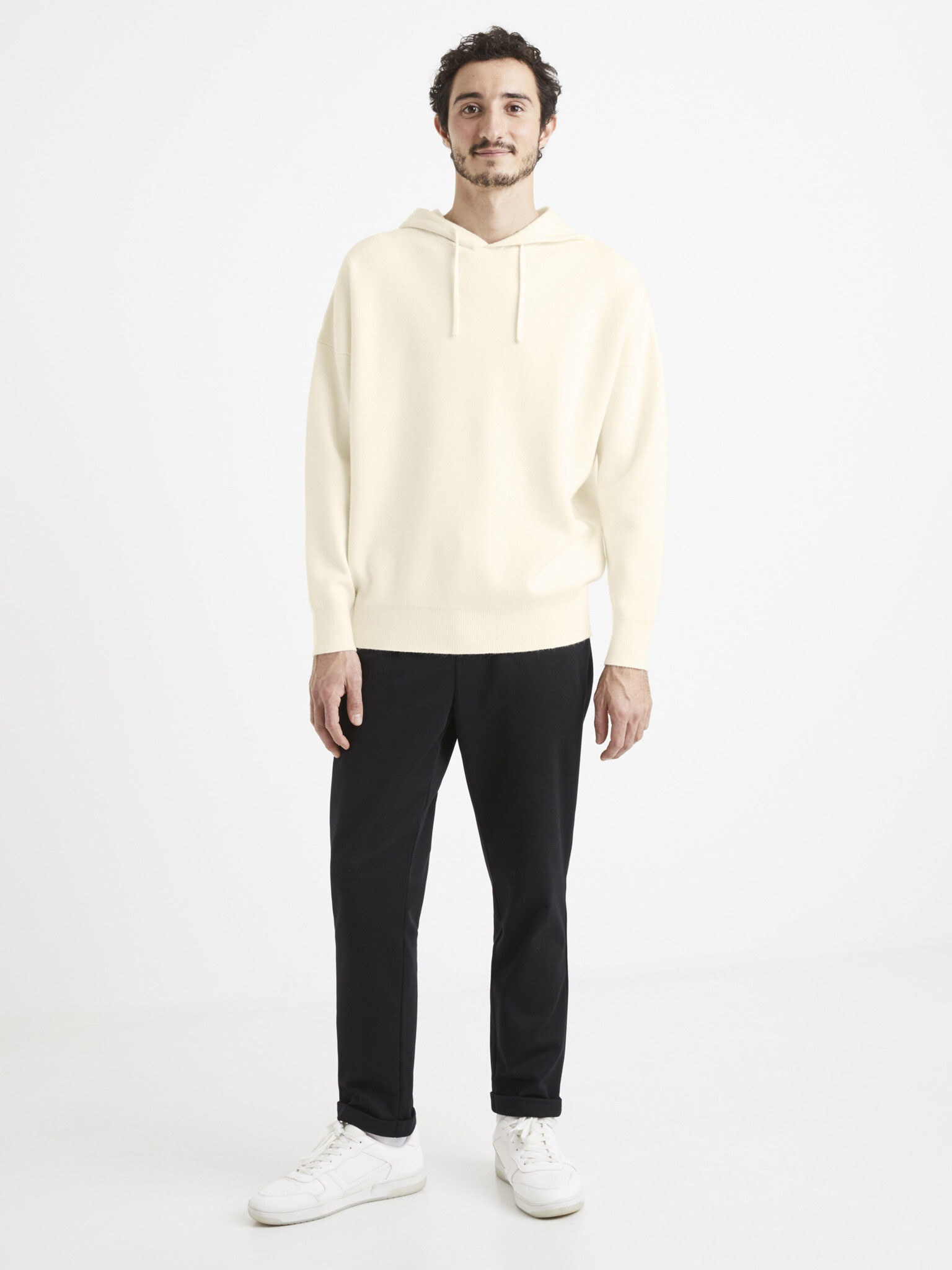 Celio Sweatshirt Byal - Pepit.bg