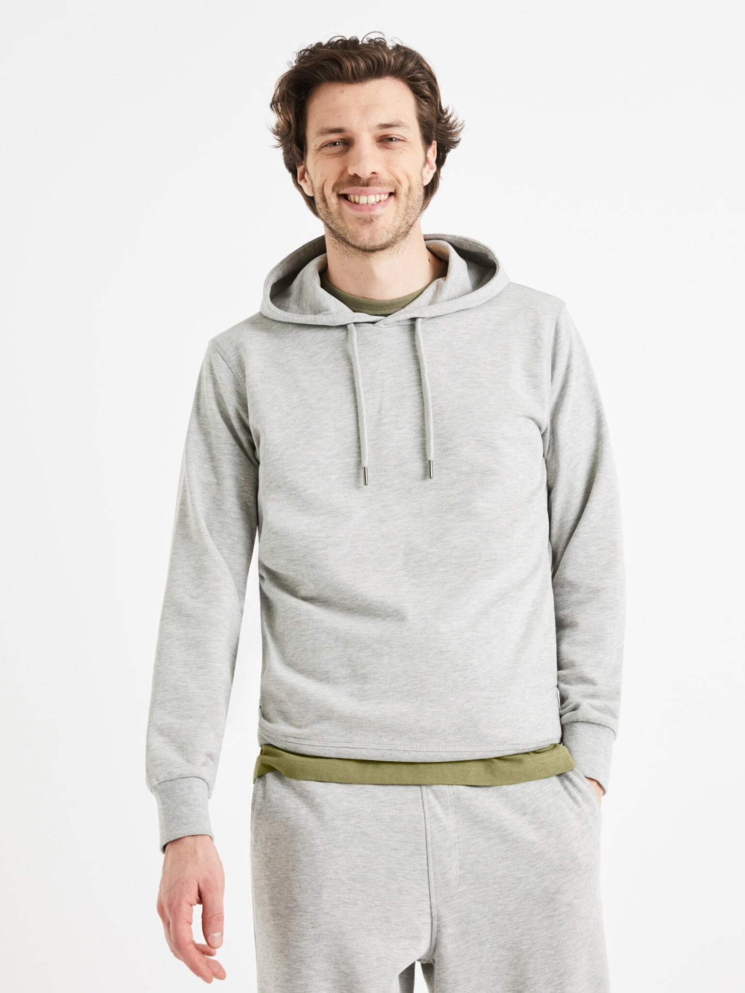 Celio Sweatshirt Siv - Pepit.bg