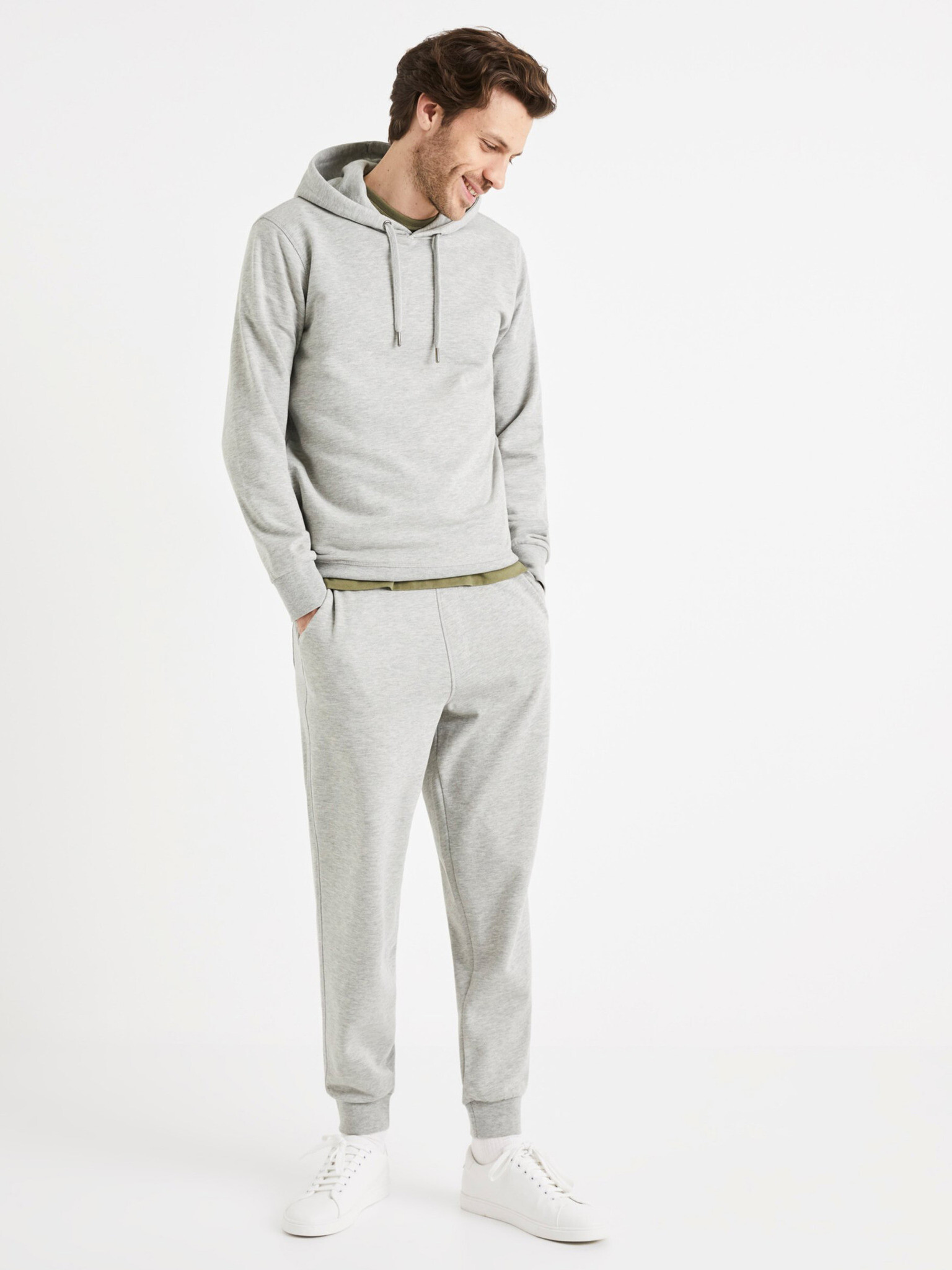 Celio Sweatshirt Siv - Pepit.bg