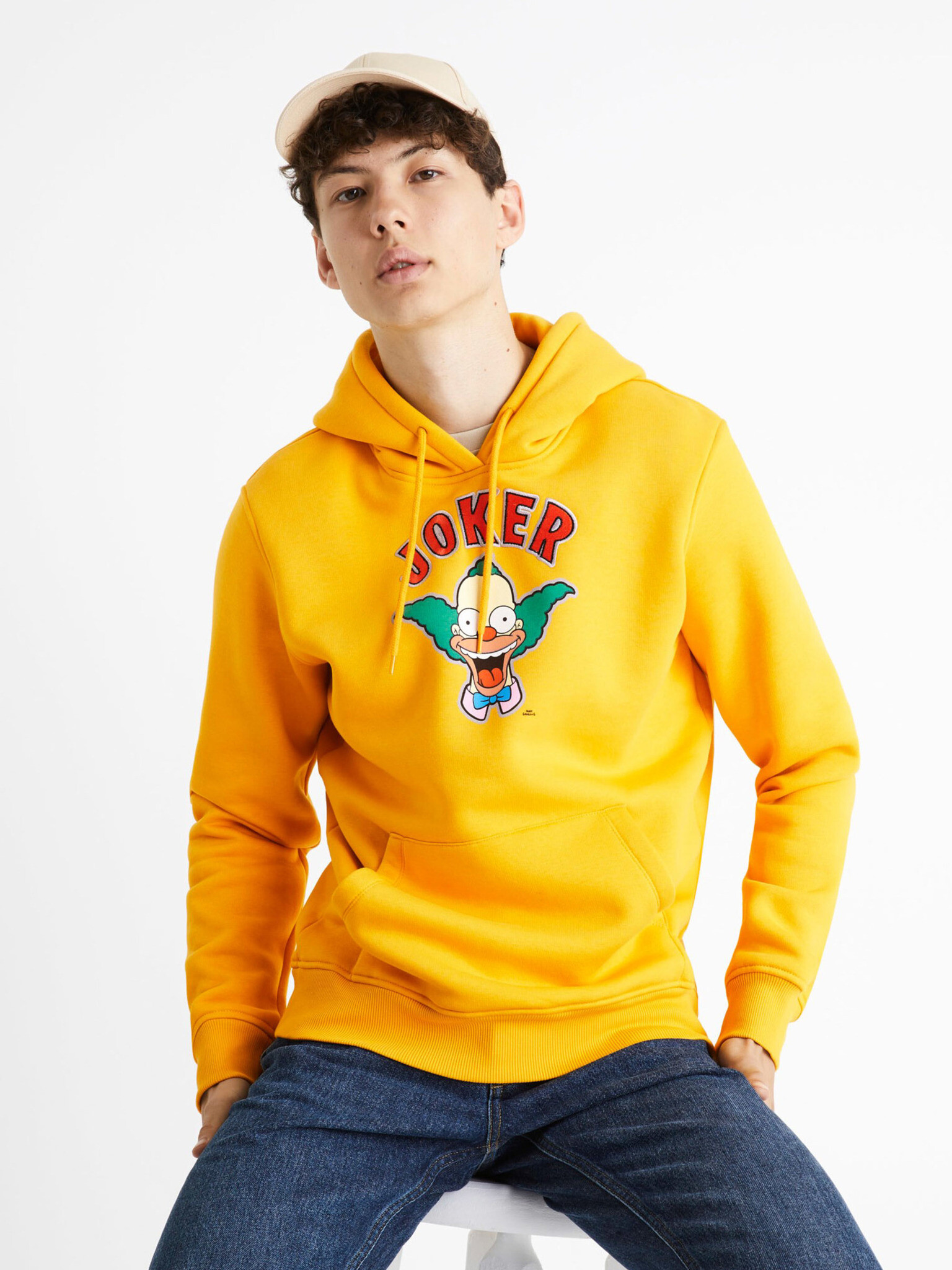 Celio The Simpsons Sweatshirt Zhalt - Pepit.bg