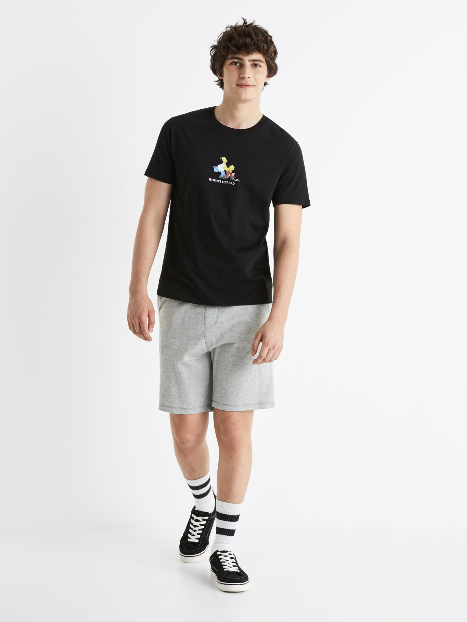 Celio The Simpsons T-shirt Cheren - Pepit.bg