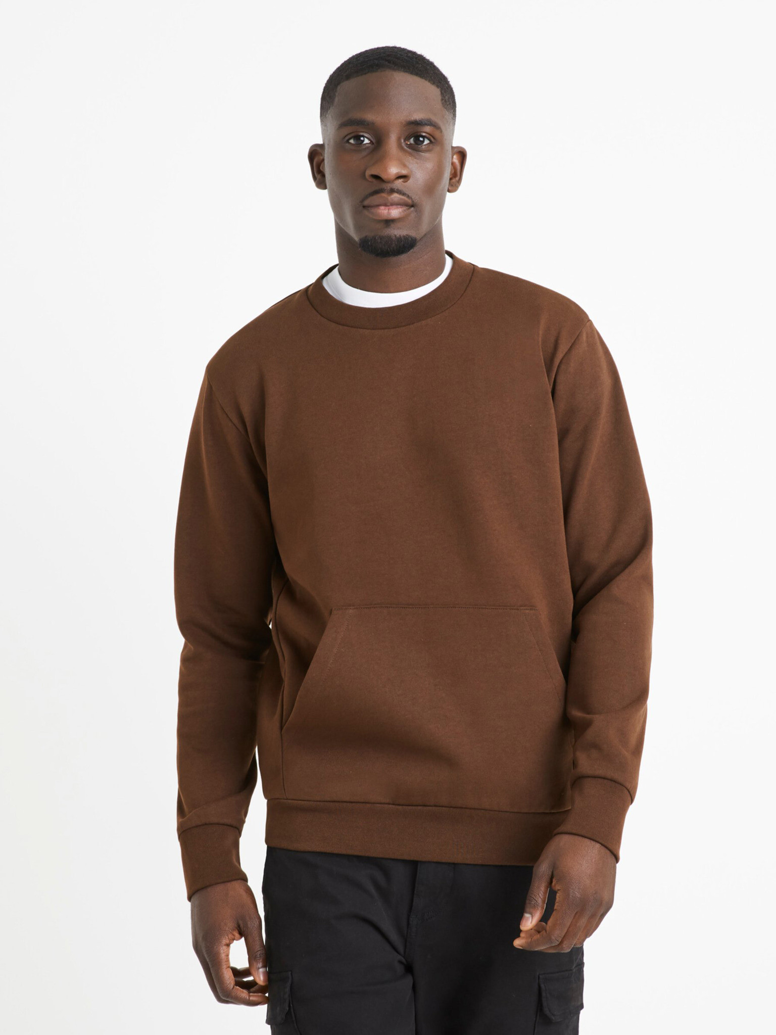 Celio Vepocho Sweatshirt Kafyav - Pepit.bg