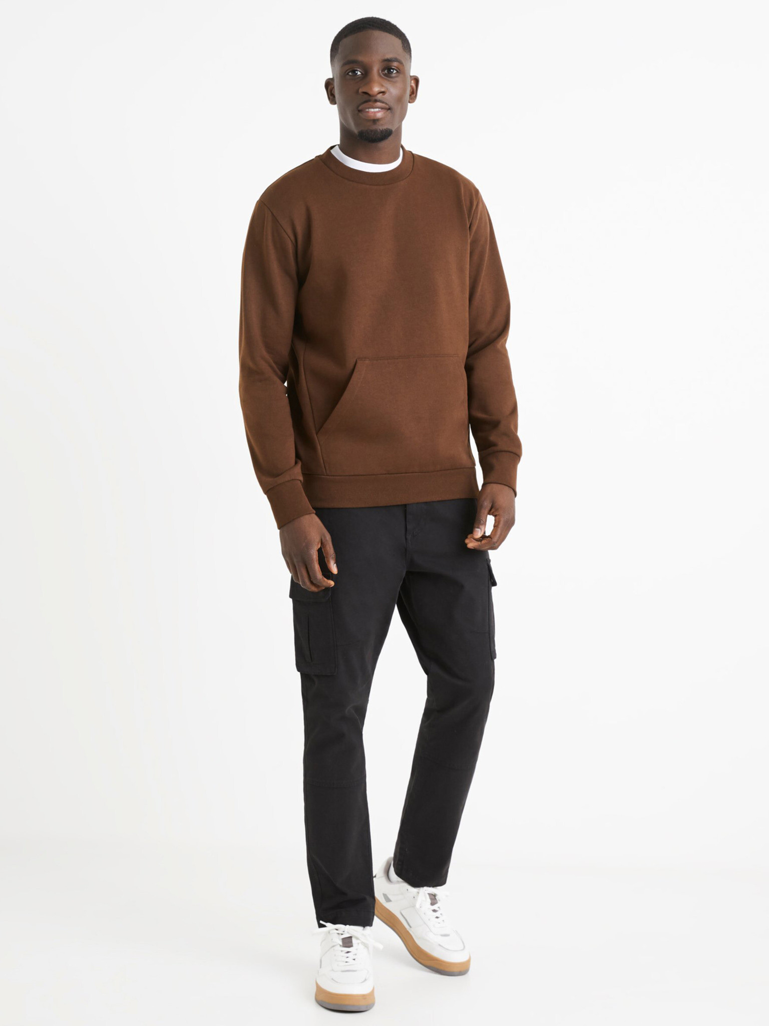 Celio Vepocho Sweatshirt Kafyav - Pepit.bg