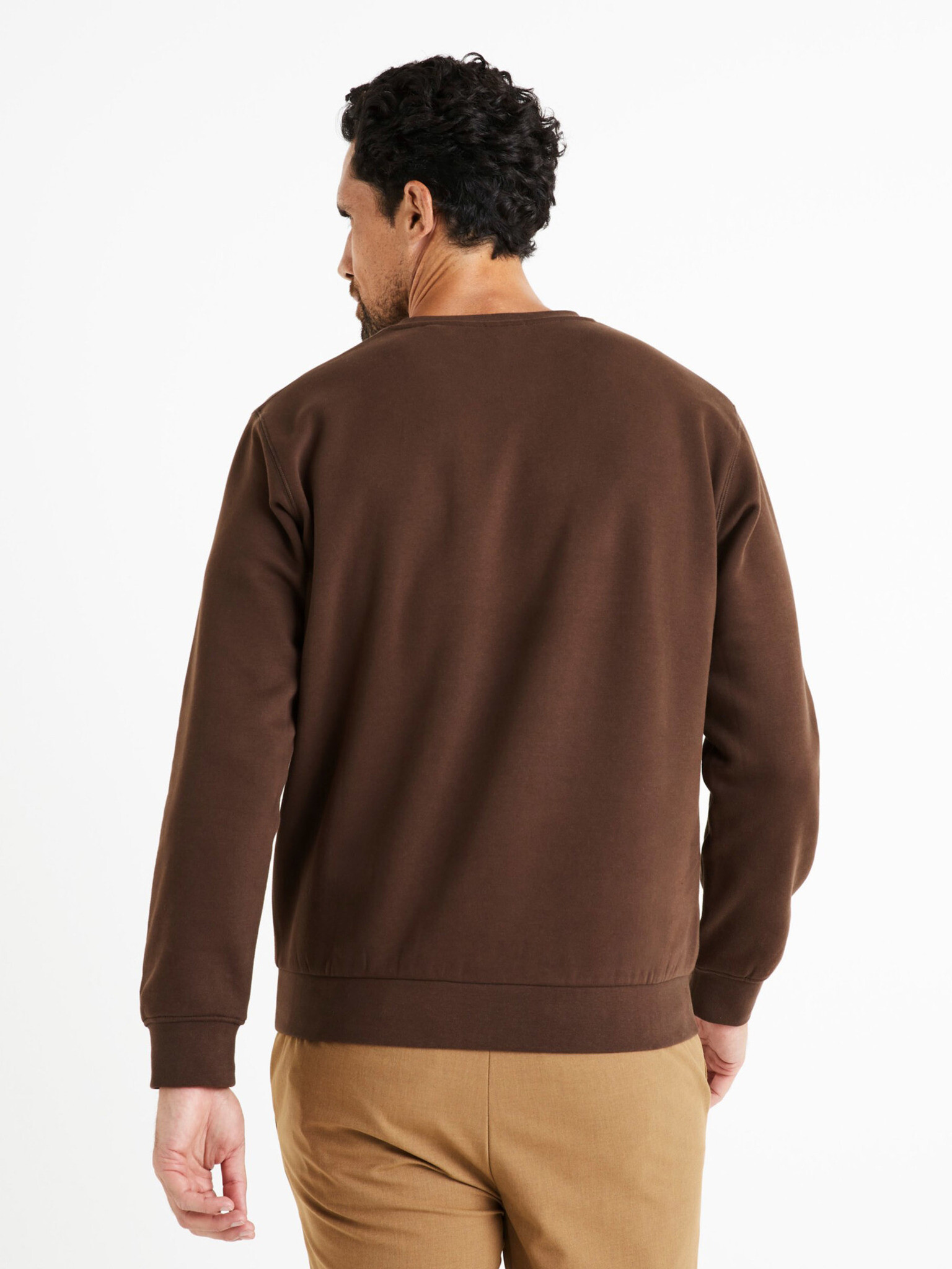 Celio Veseven Sweatshirt Kafyav - Pepit.bg