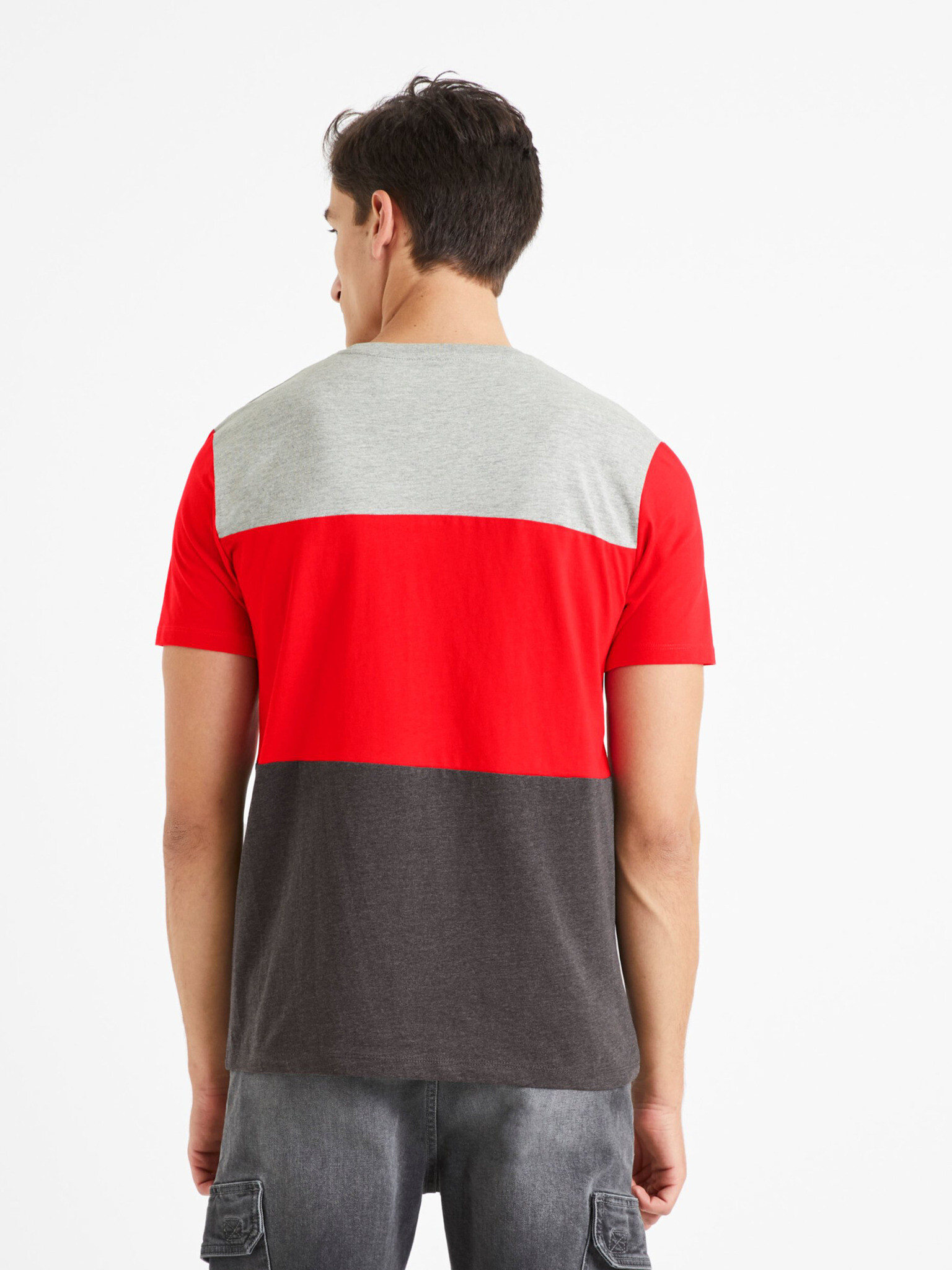 Celio Vetrois T-shirt Siv - Pepit.bg